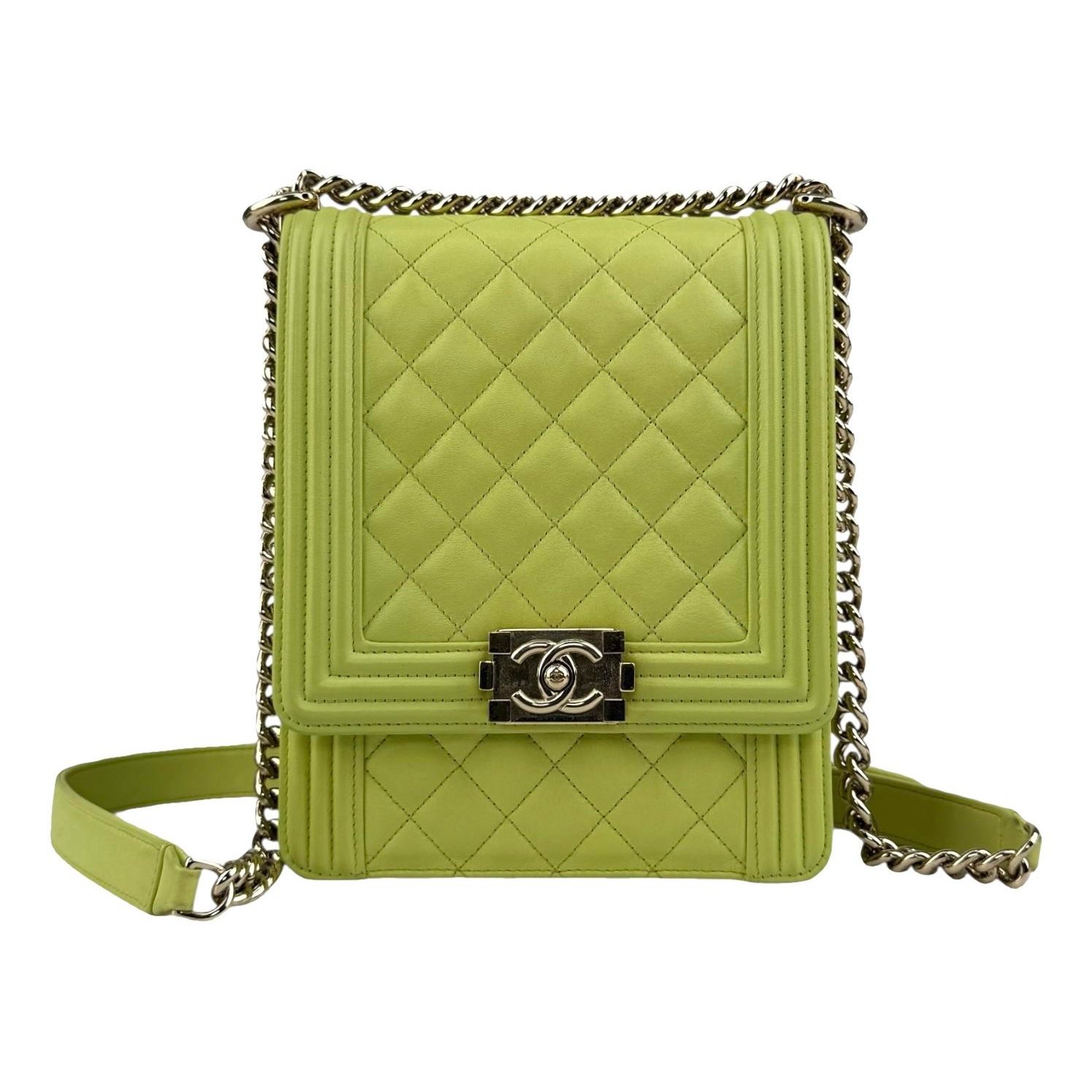 Boy leather crossbody bag