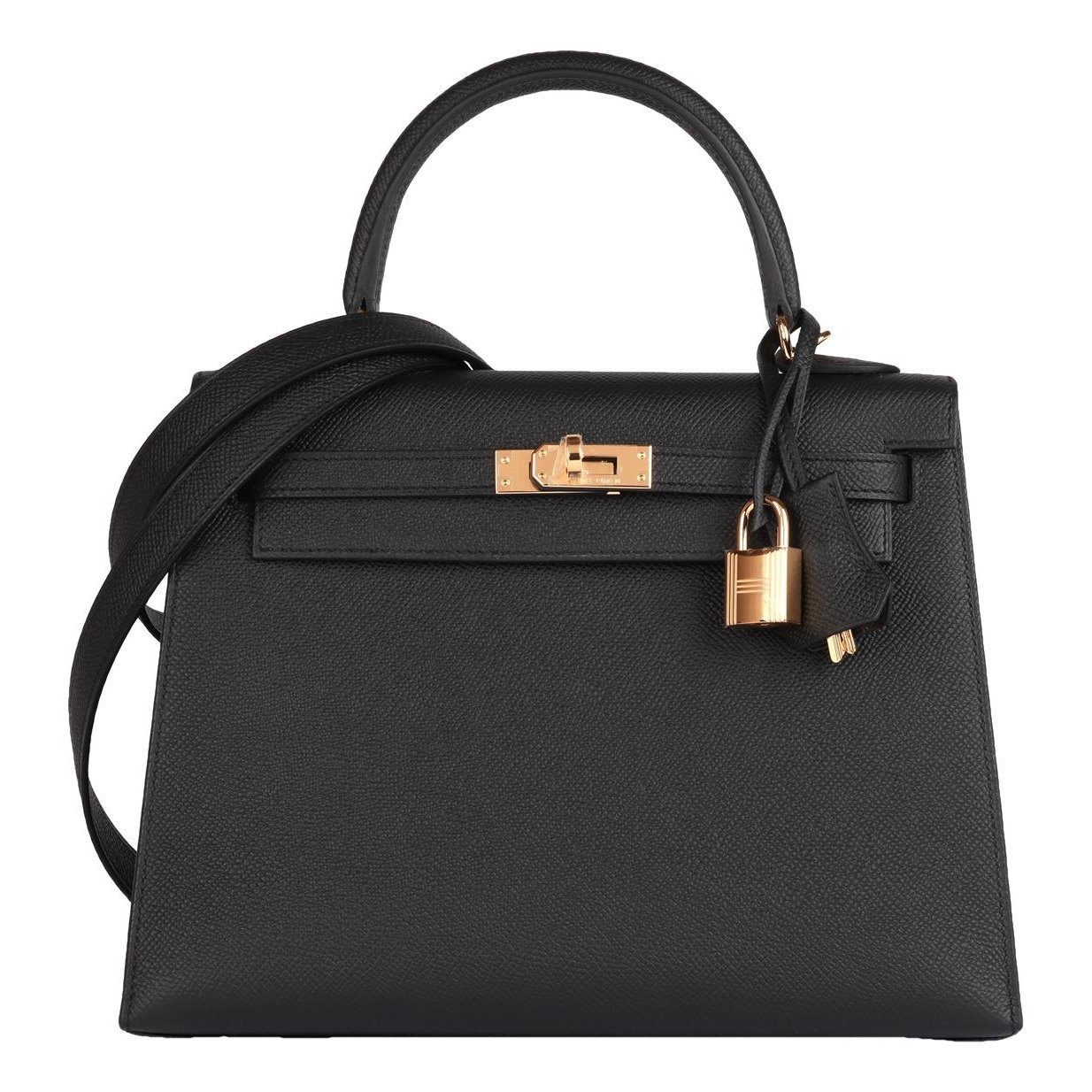 Kelly 25 leather handbag