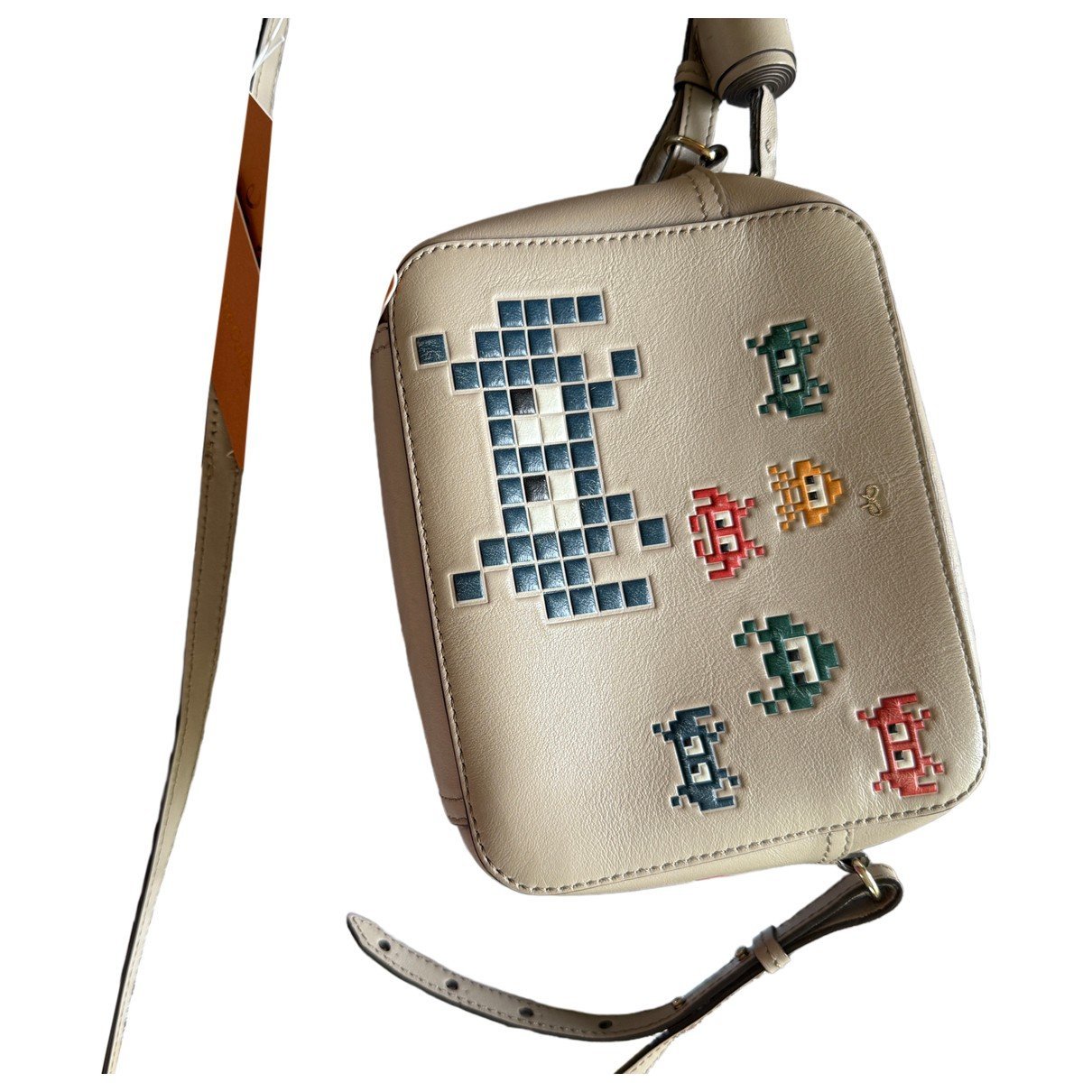 Leather crossbody bag