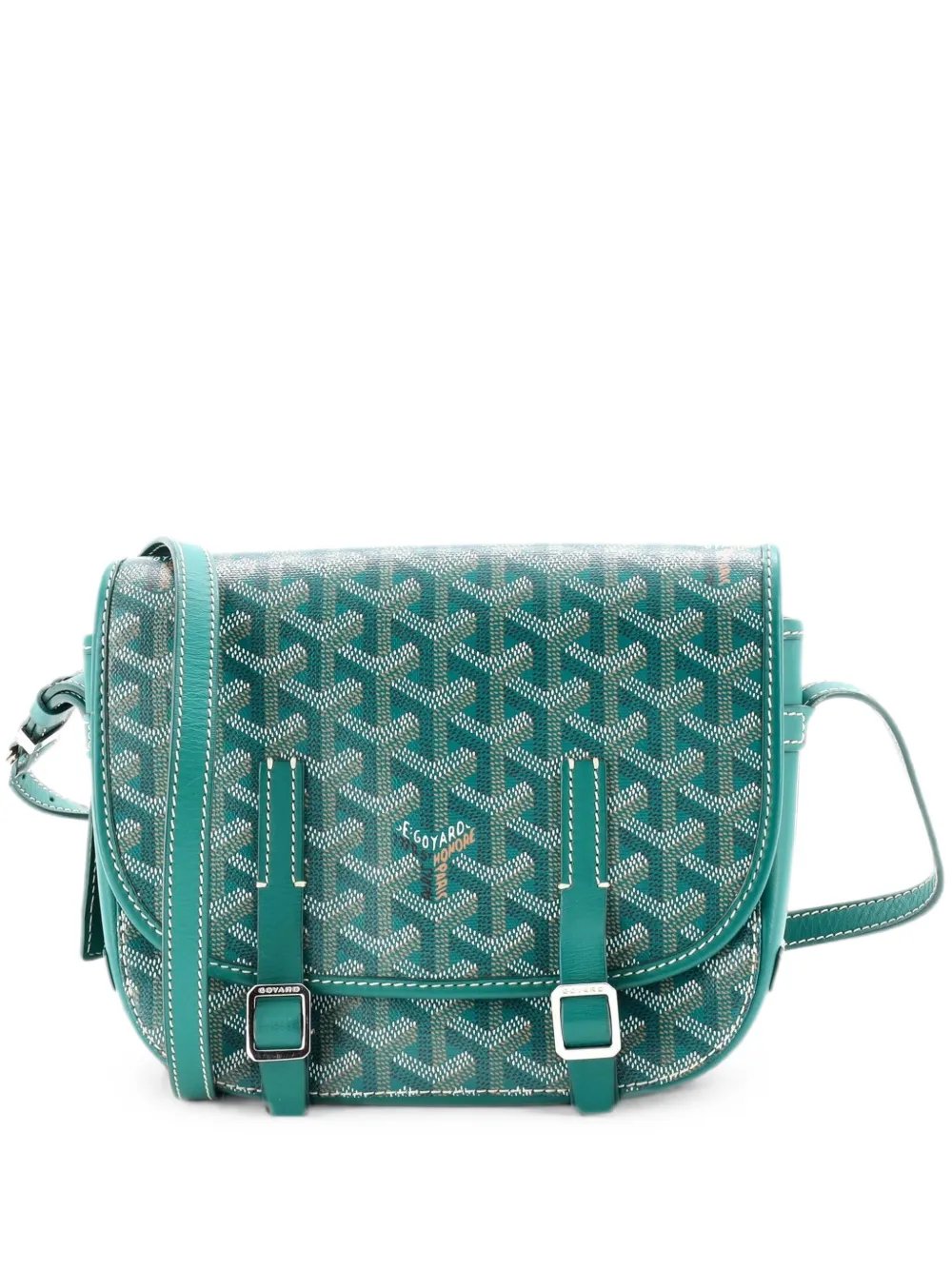 Belvedere Messenger Bag Coated Canvas with Leather PM crossbody bag