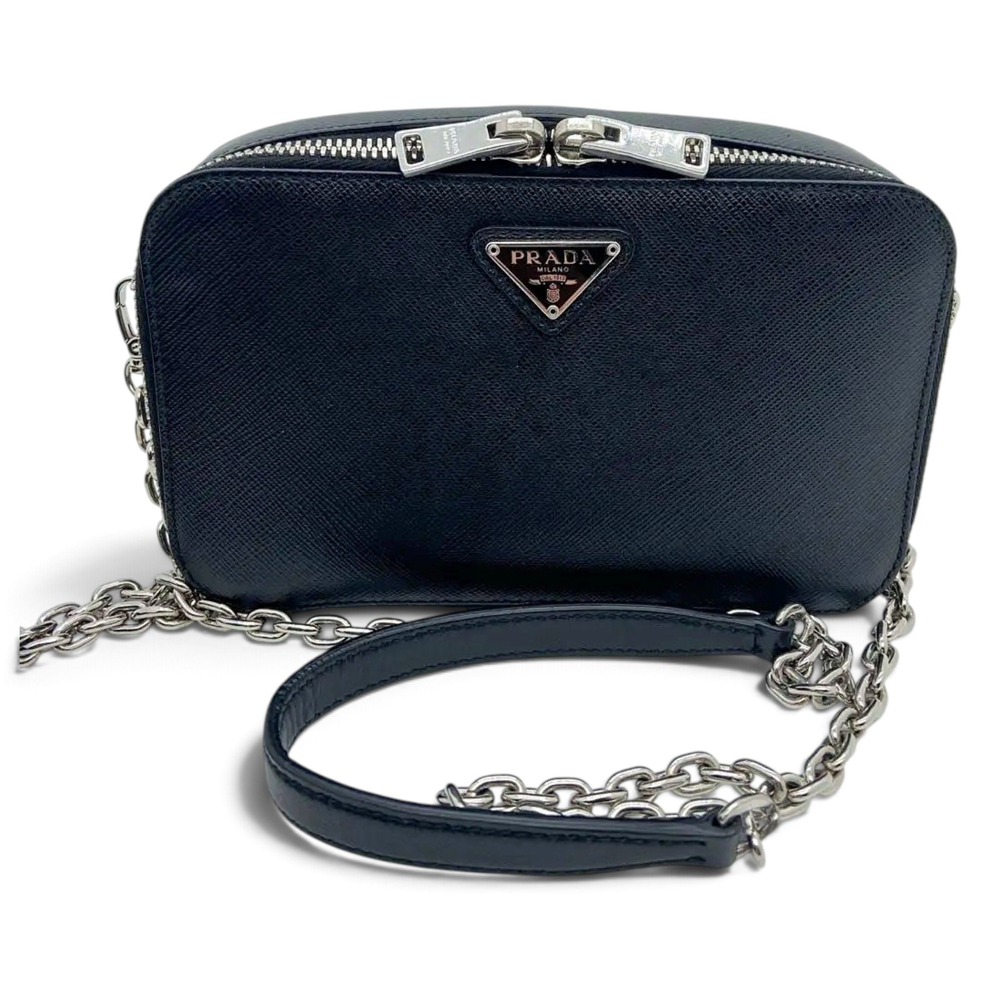 Leather crossbody bag