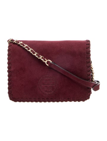 Suede Crossbody Bag