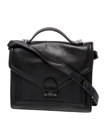 Leather Top Handle Bag