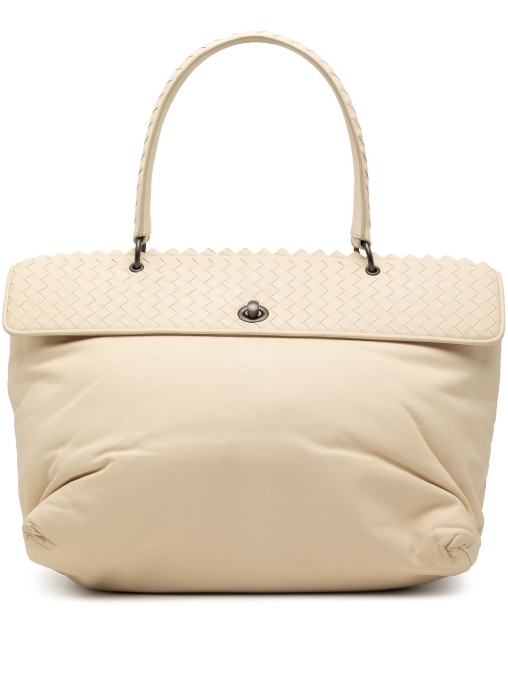 2009 Intrecciato Trimmed Nappa Tina handbag