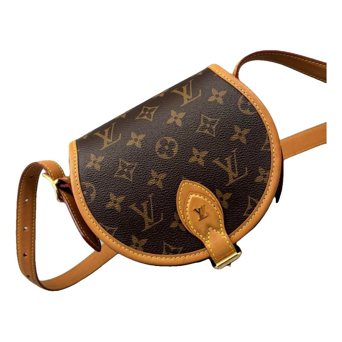 Tambourin leather handbag
