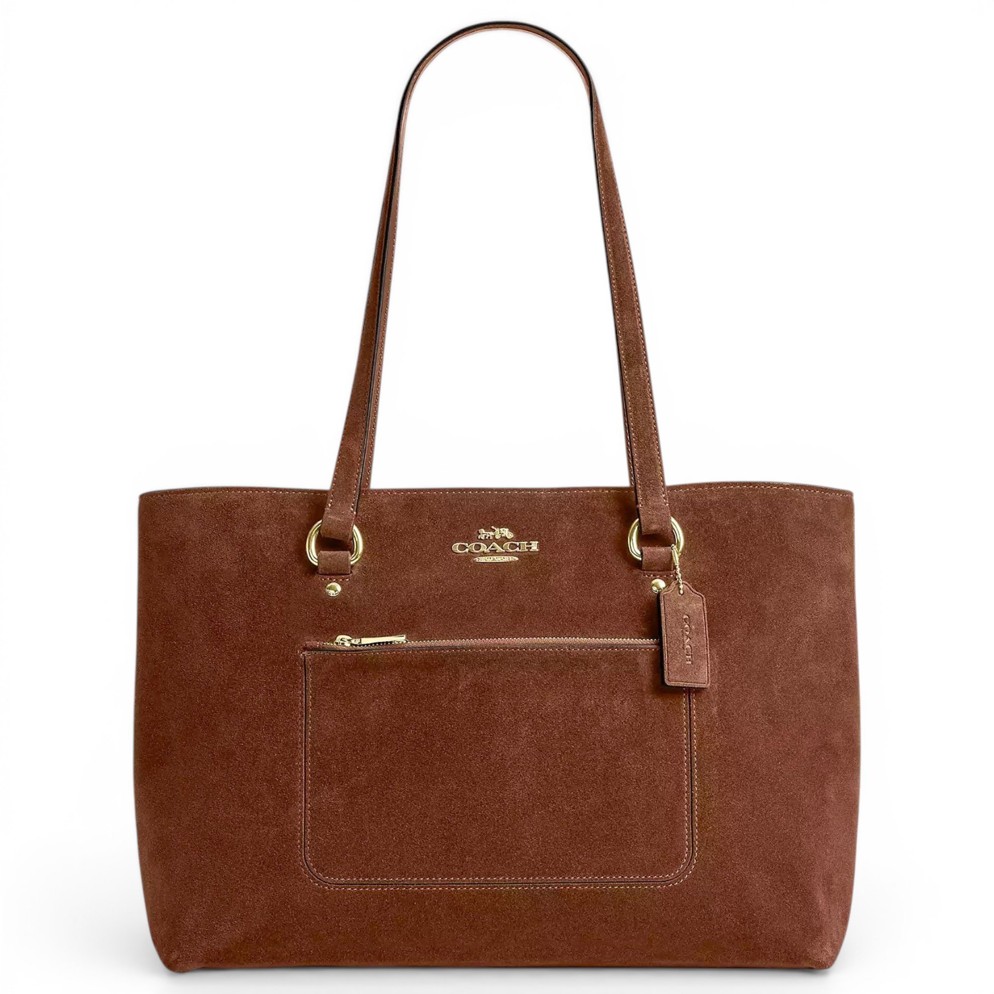 Leather tote