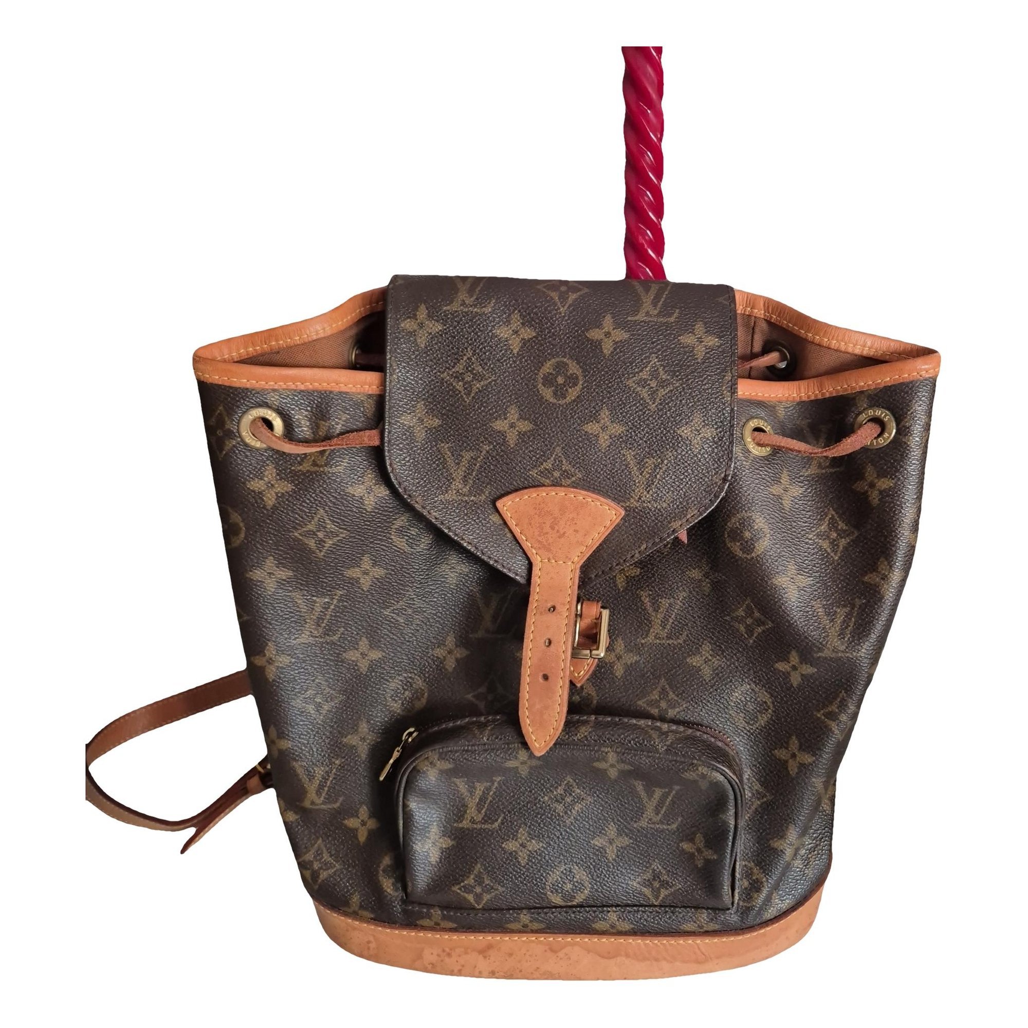 Montsouris Vintage cloth backpack