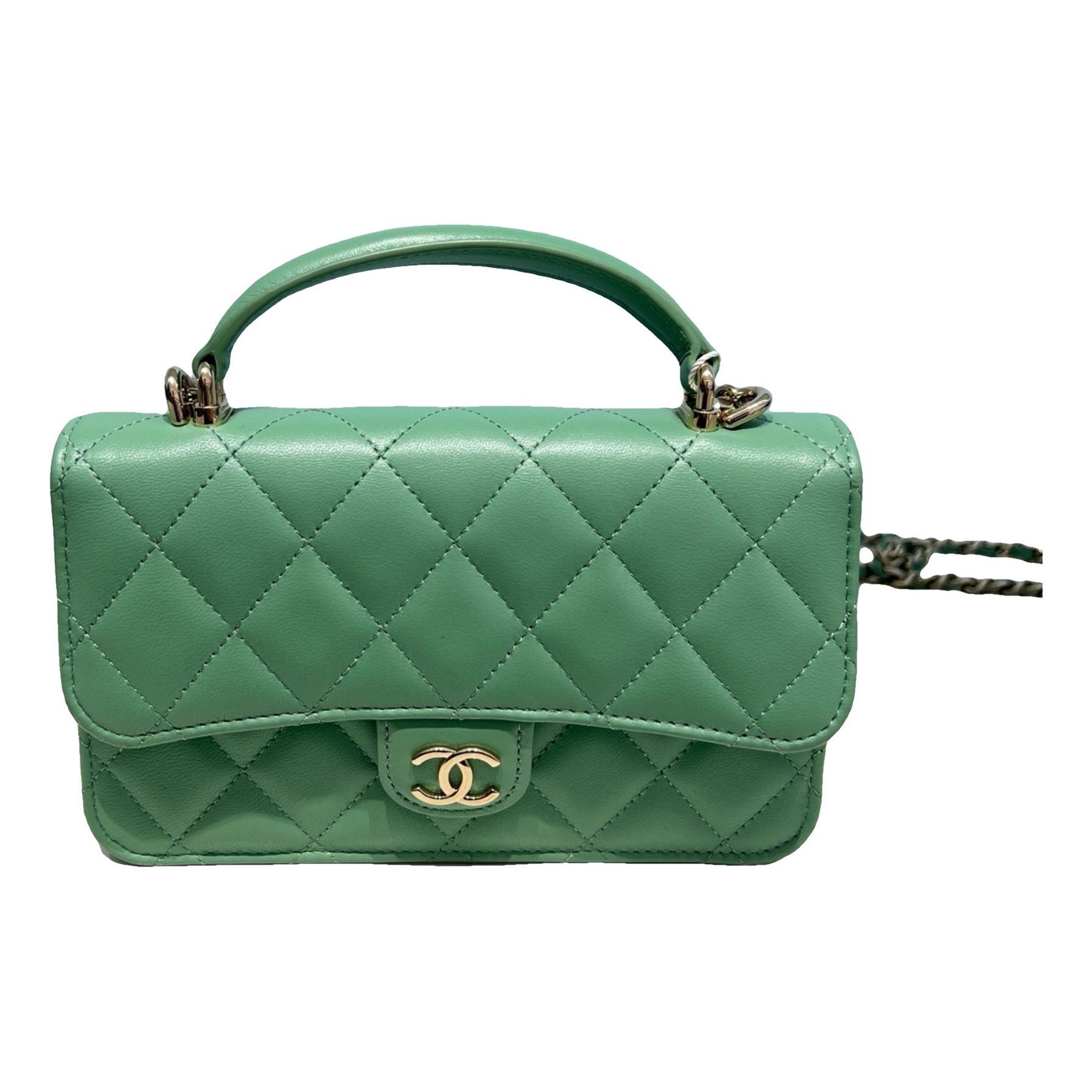 Wallet On Chain Timeless/Classique leather crossbody bag