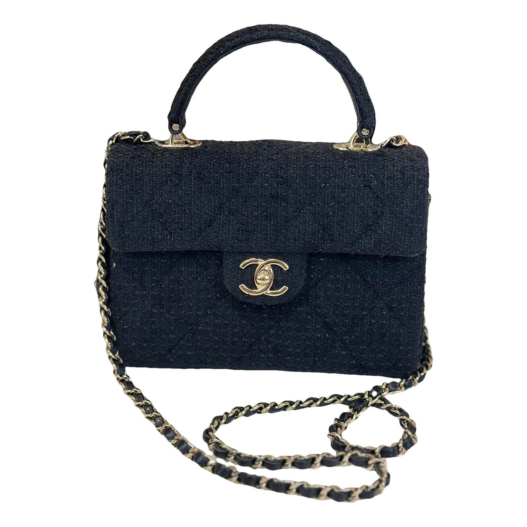 Tweed handbag