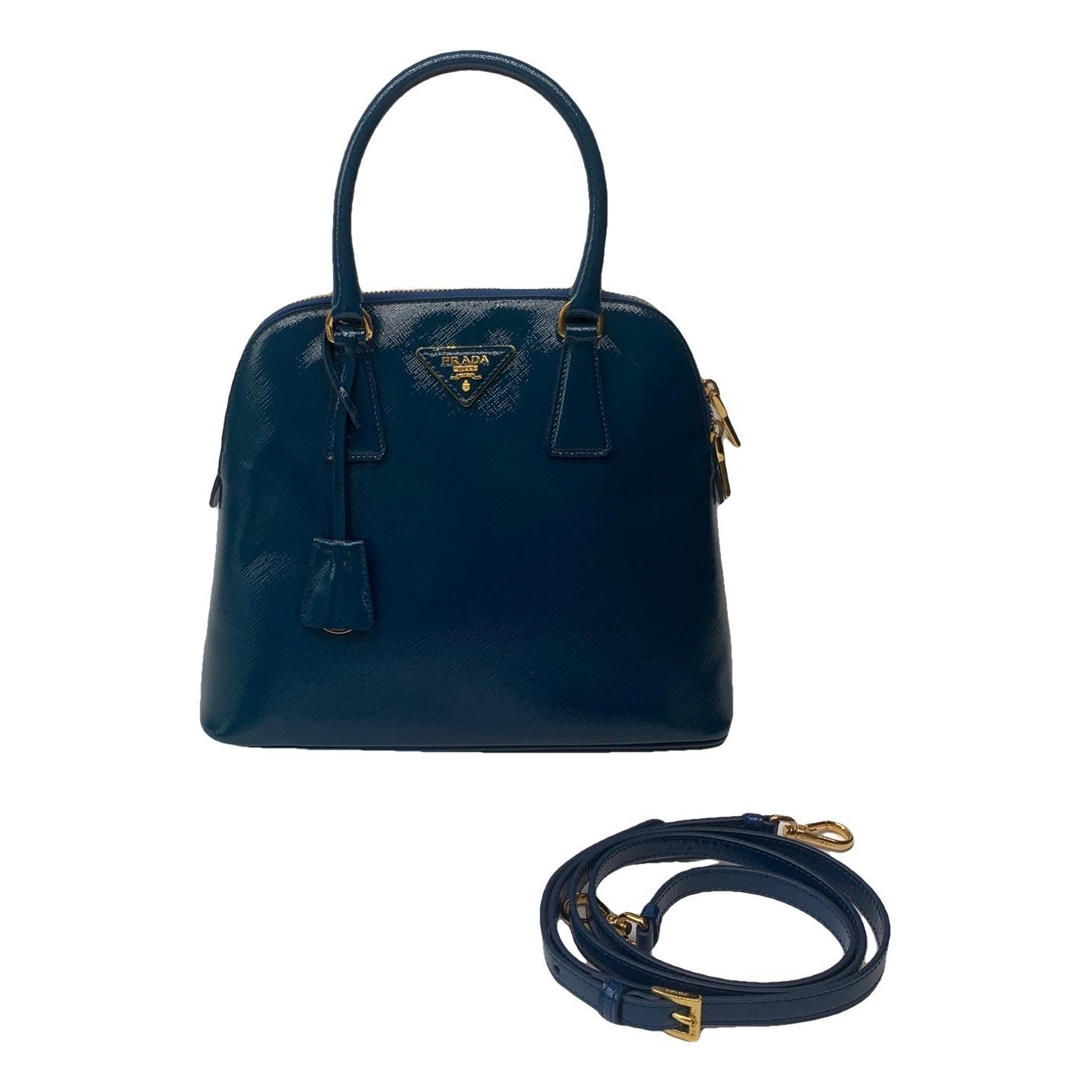 Promenade leather handbag