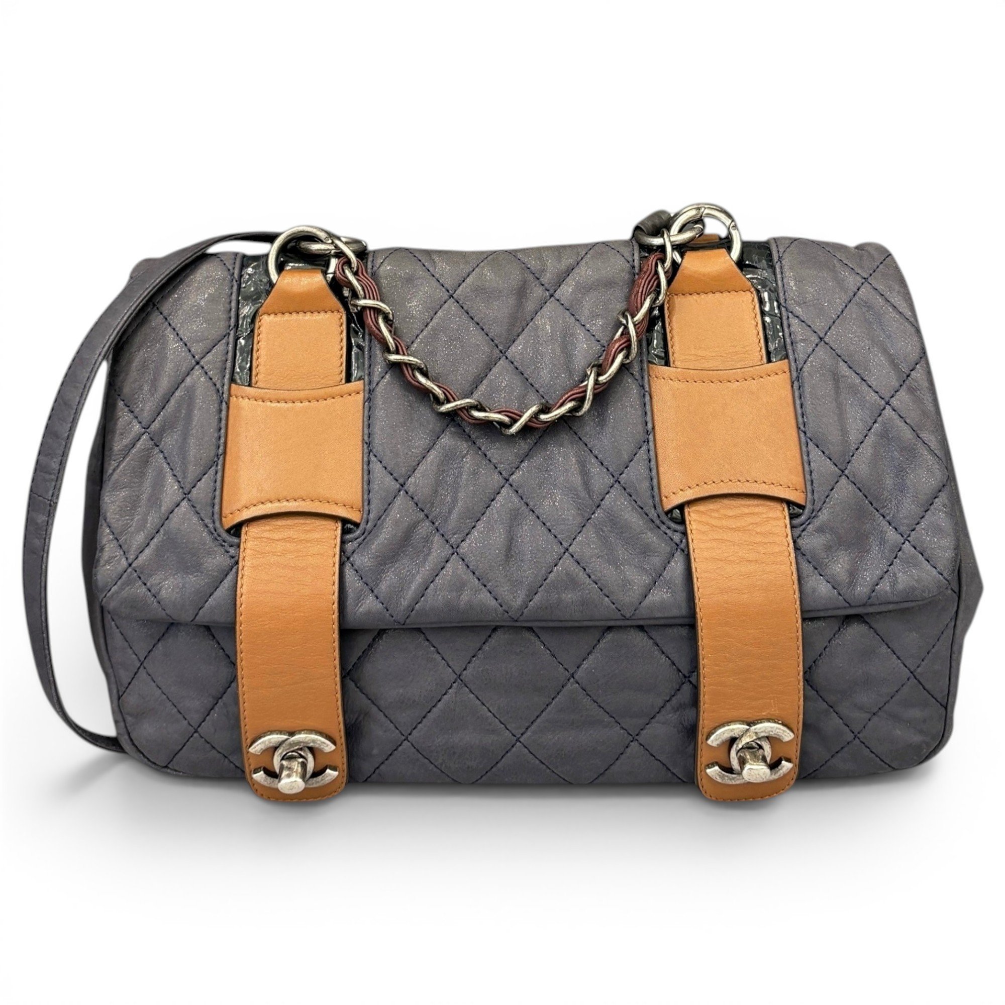 Pony-style calfskin handbag