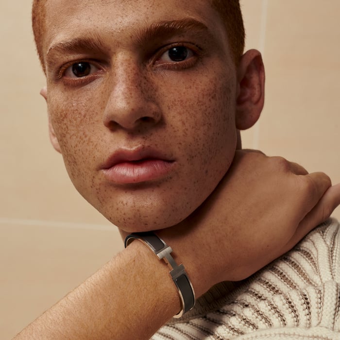 Châtaigne Mat Clic Hh Bracelet