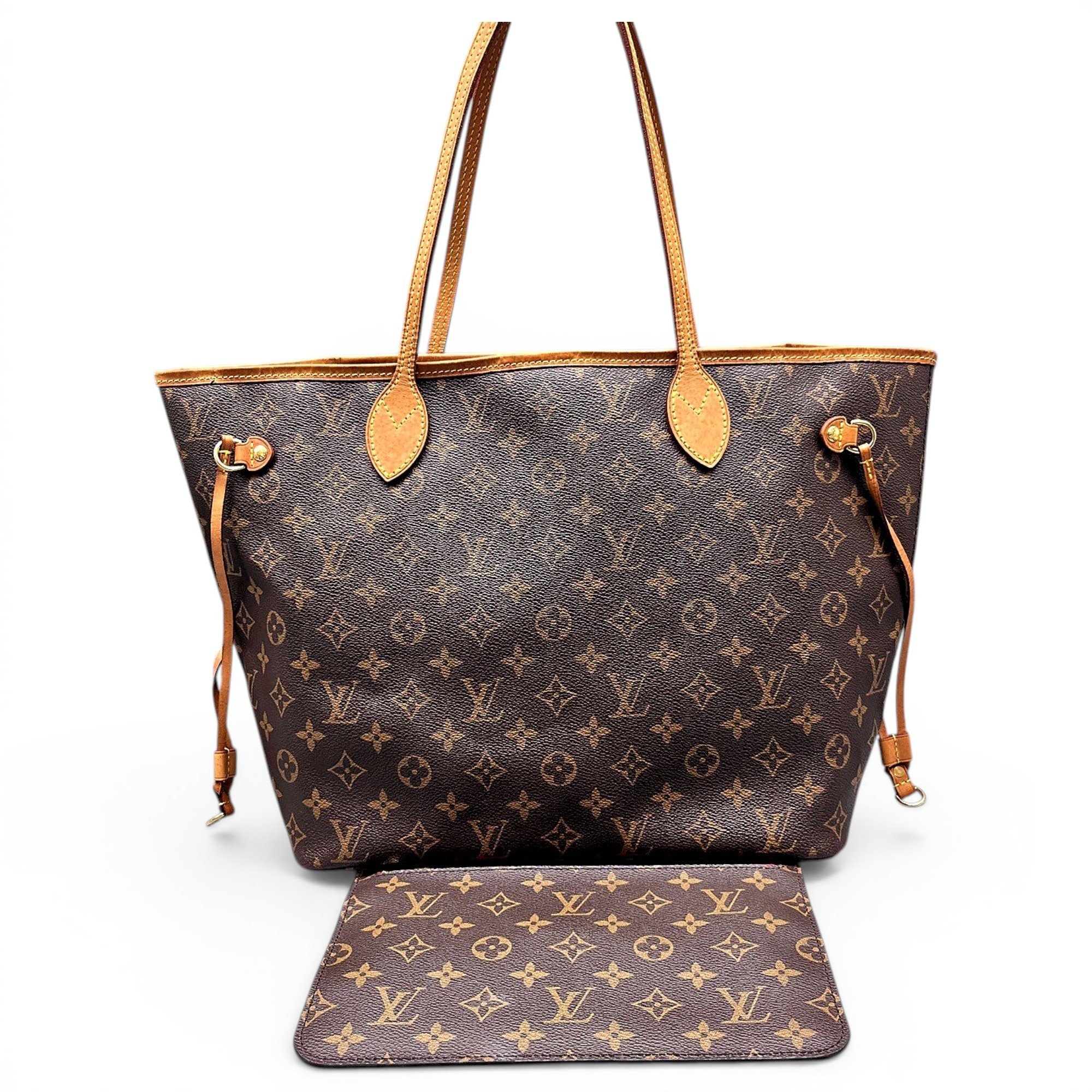 Neverfull leather handbag