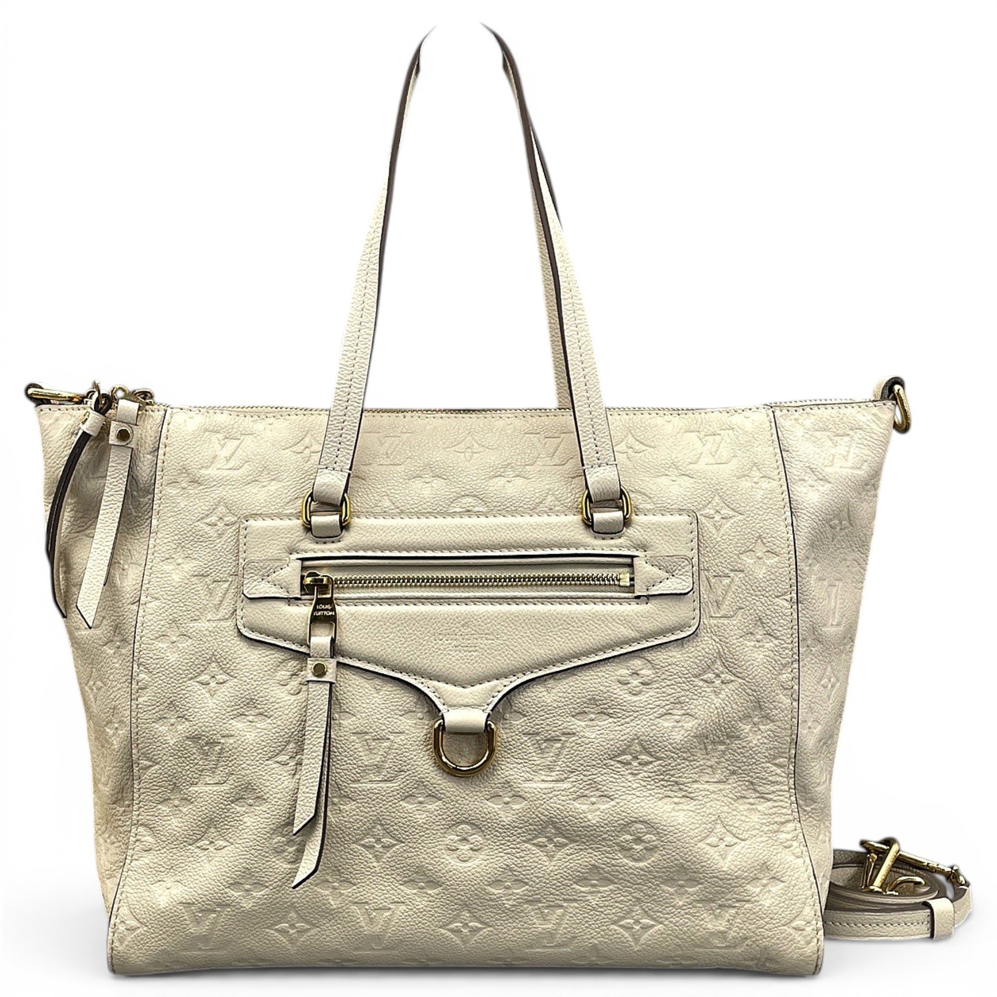 Lumineuse leather handbag