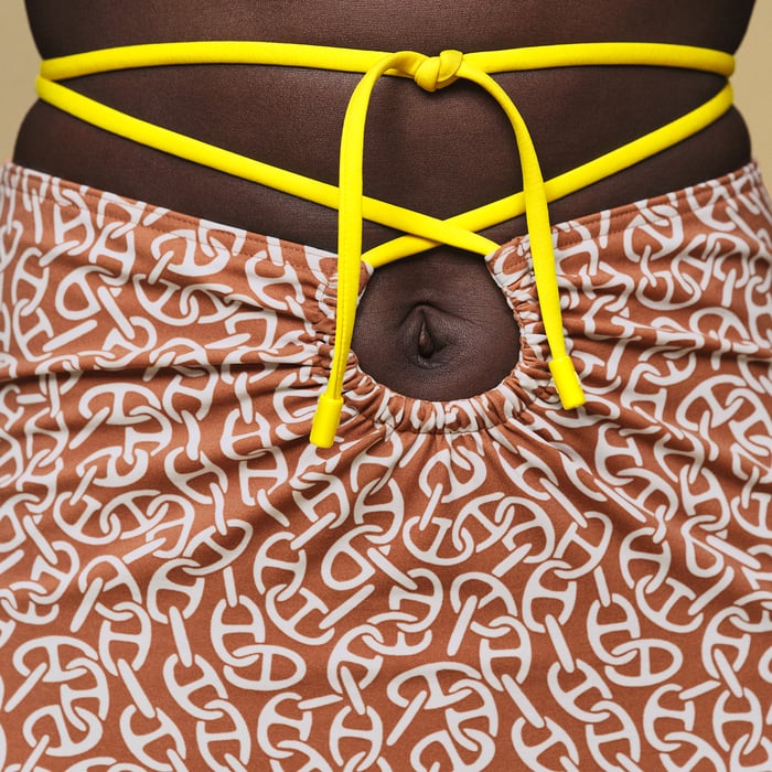 Marron Alezan "Naoussa" Skirt