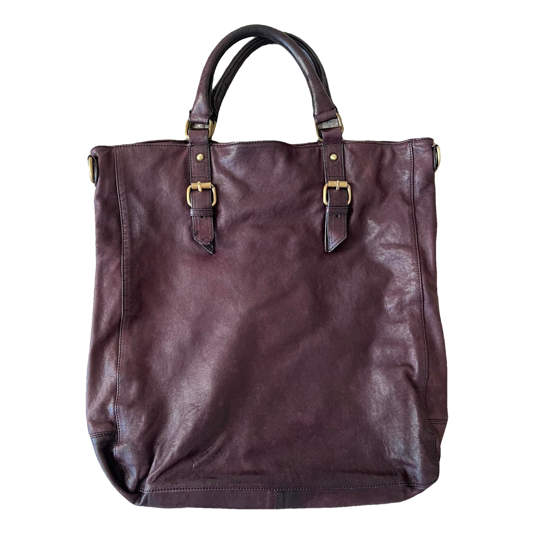 Leather handbag