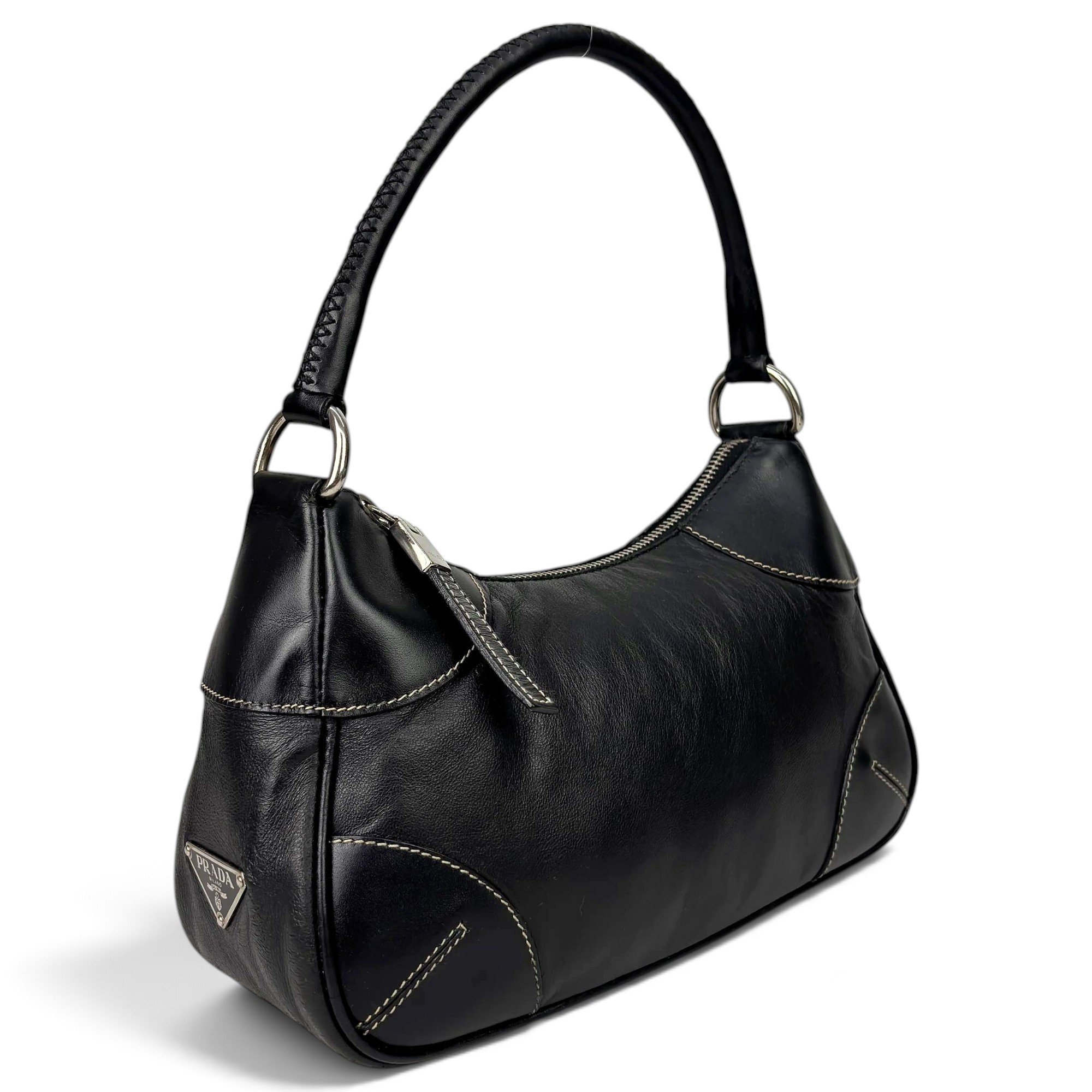 Leather handbag