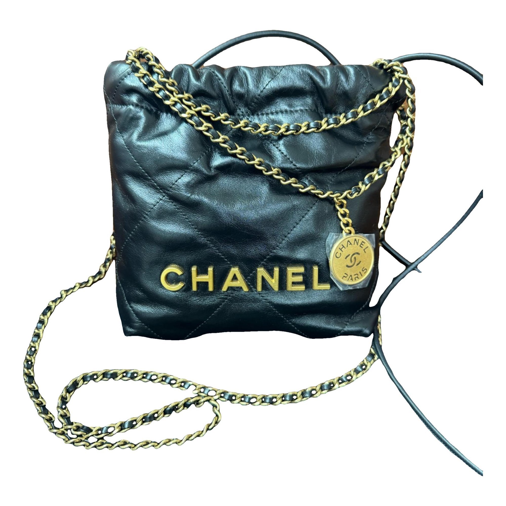 Chanel 22 leather handbag