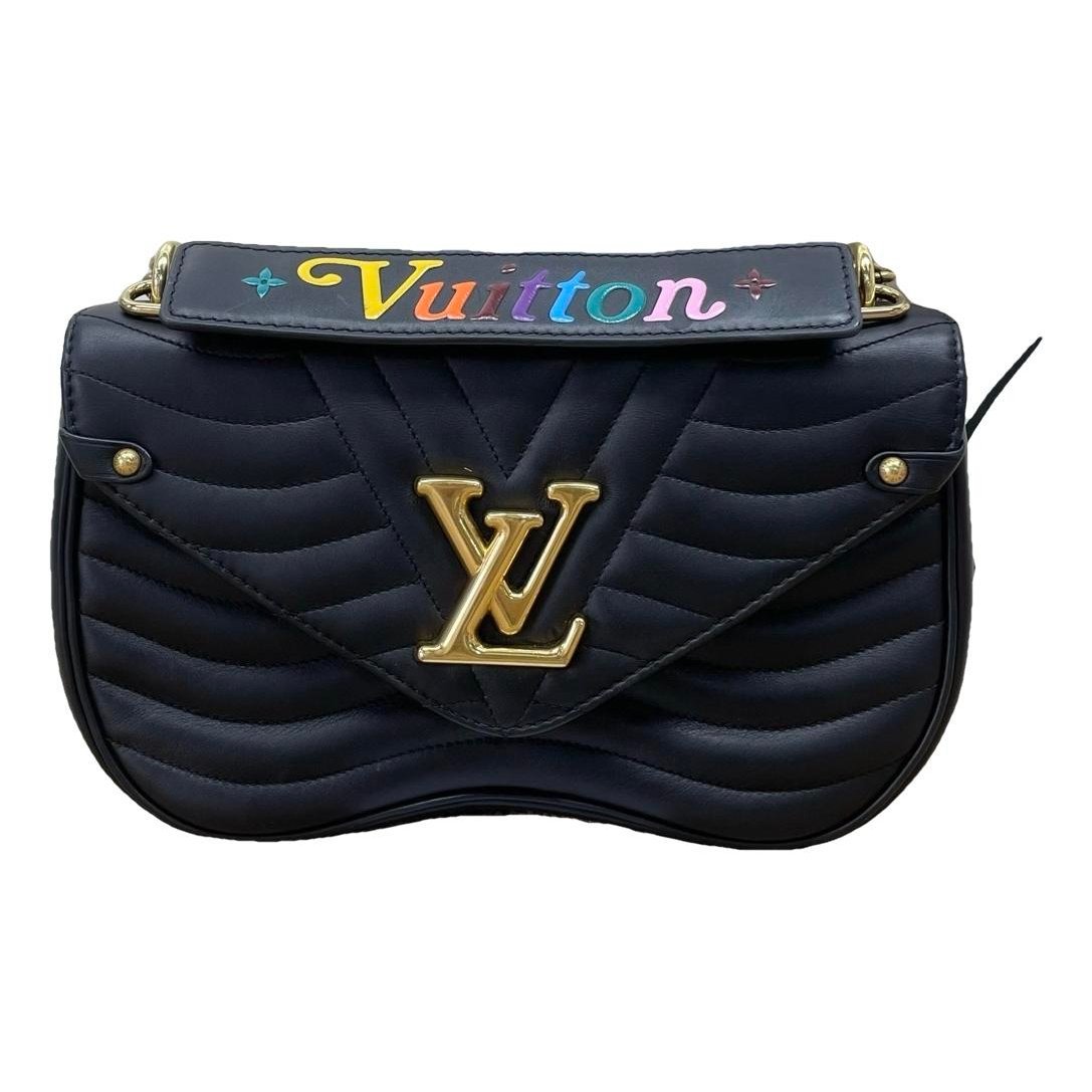 New Wave leather handbag