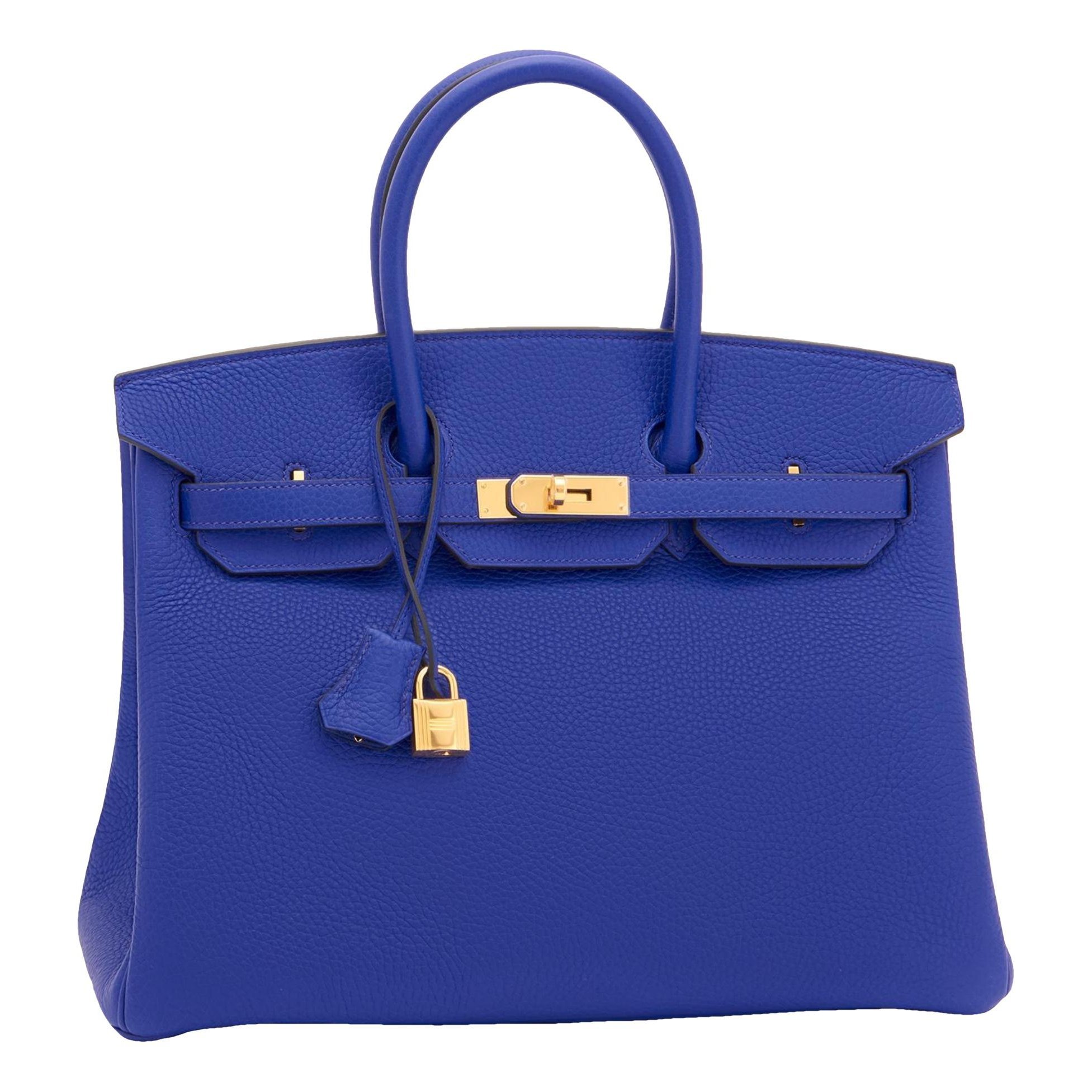 Birkin 25 leather handbag