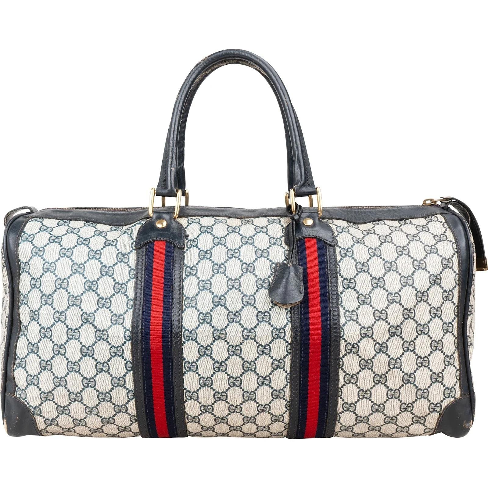 Boston leather handbag