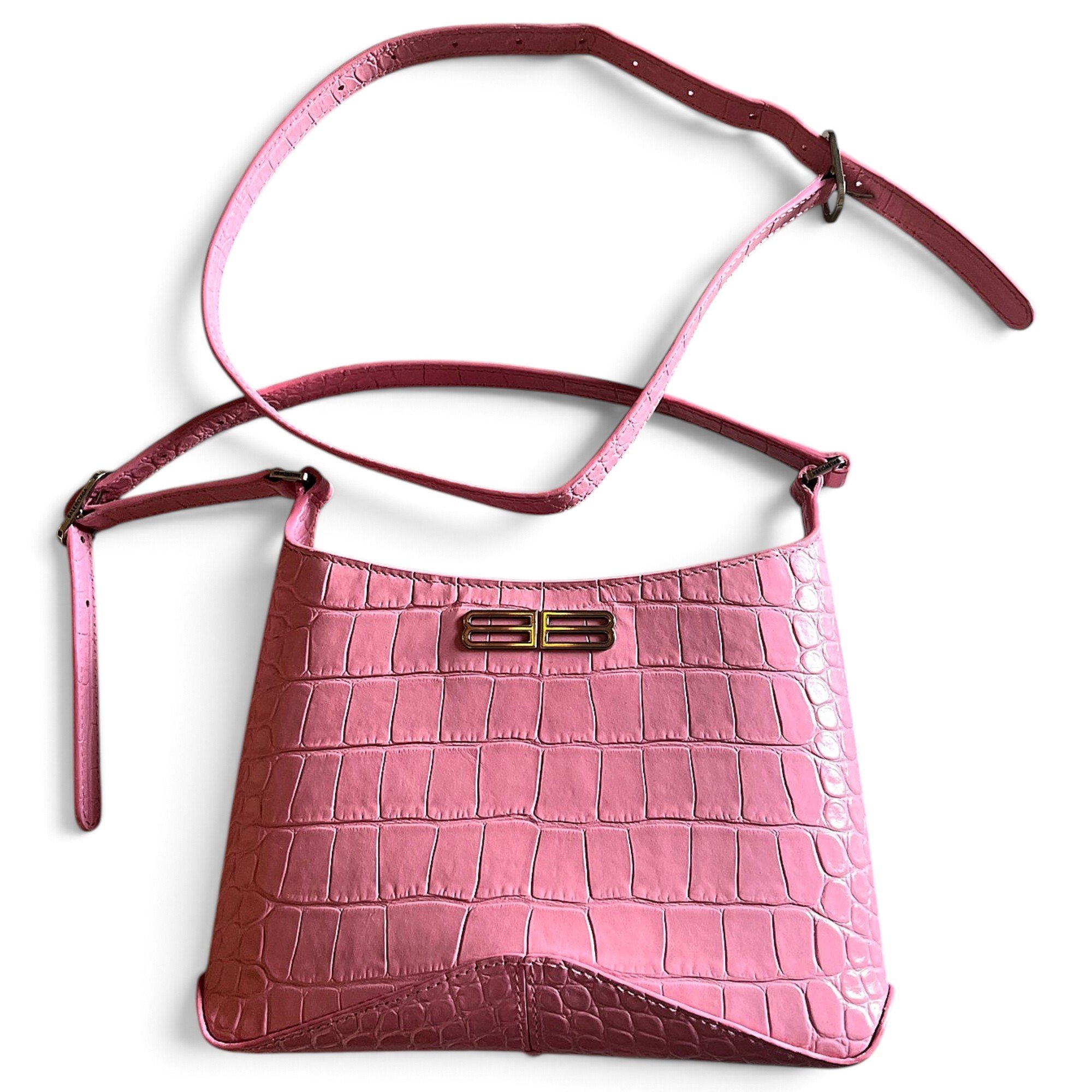 Balenciaga XX Hobo leather handbag