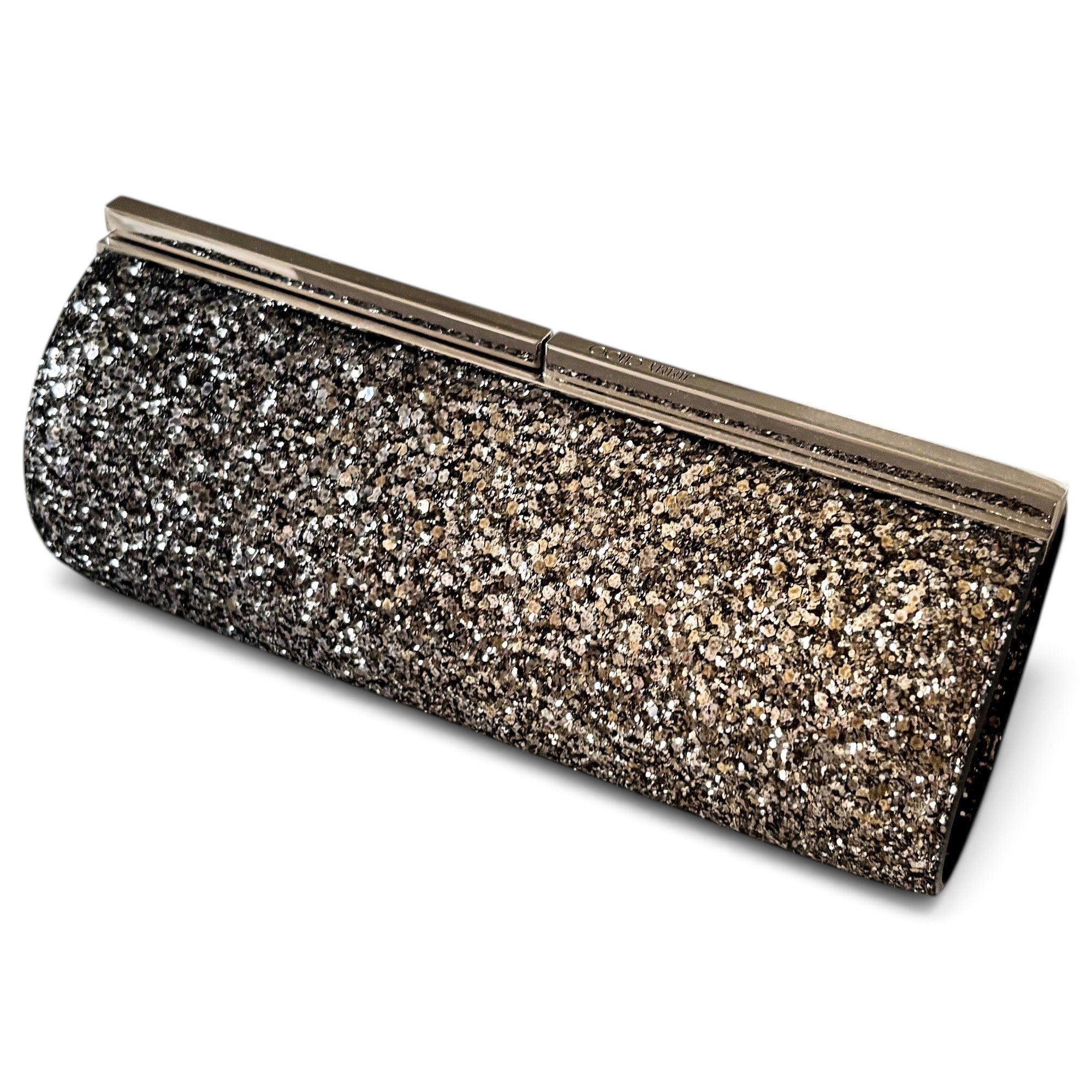 Jimmy Choo Glitter clutch bag