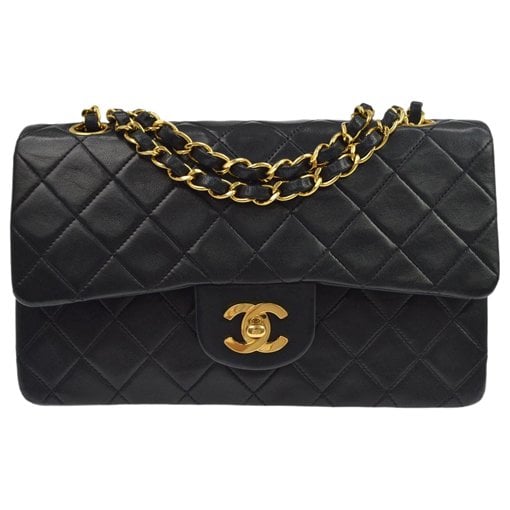Trendy CC Flap leather handbag