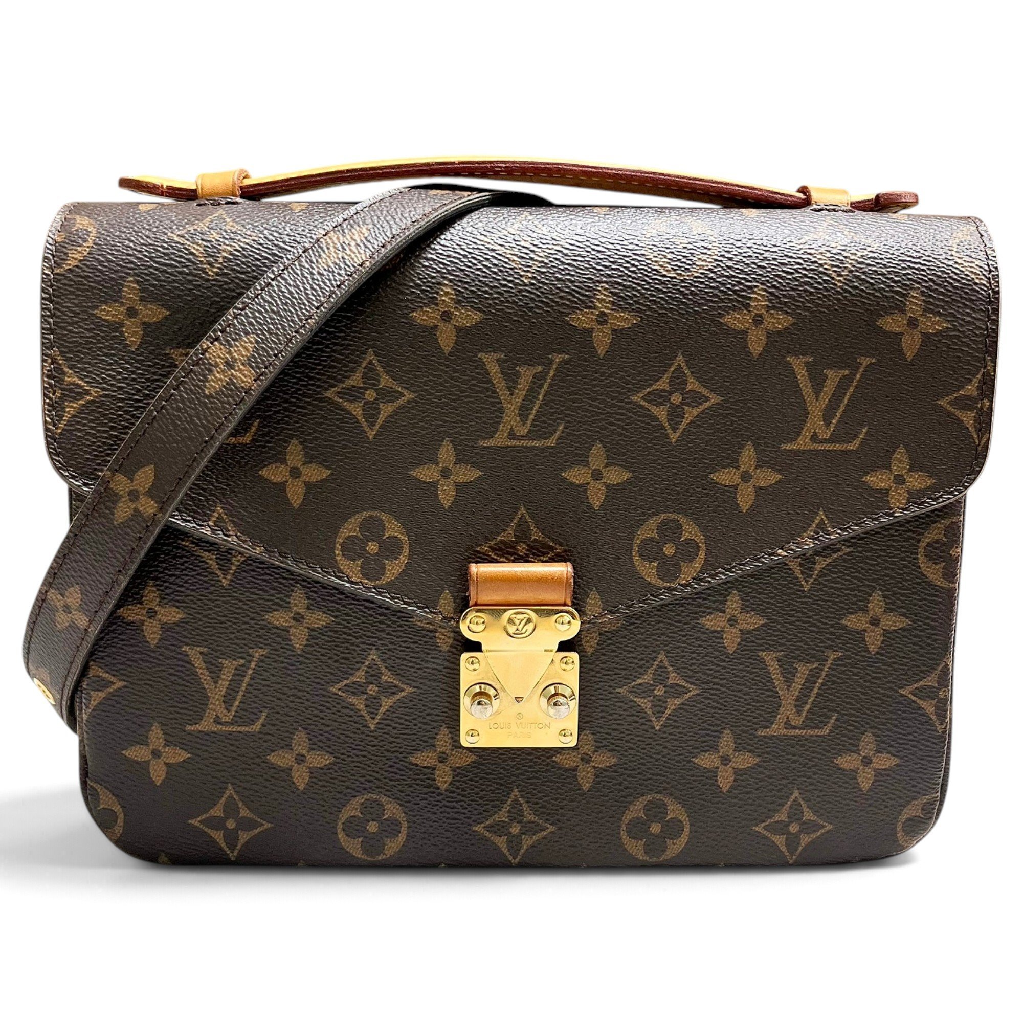 Metis leather handbag