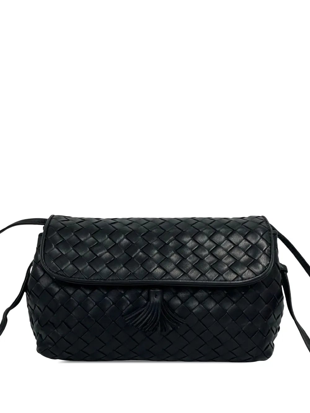 2012-2026 Nappa Intrecciato Tassel crossbody bag