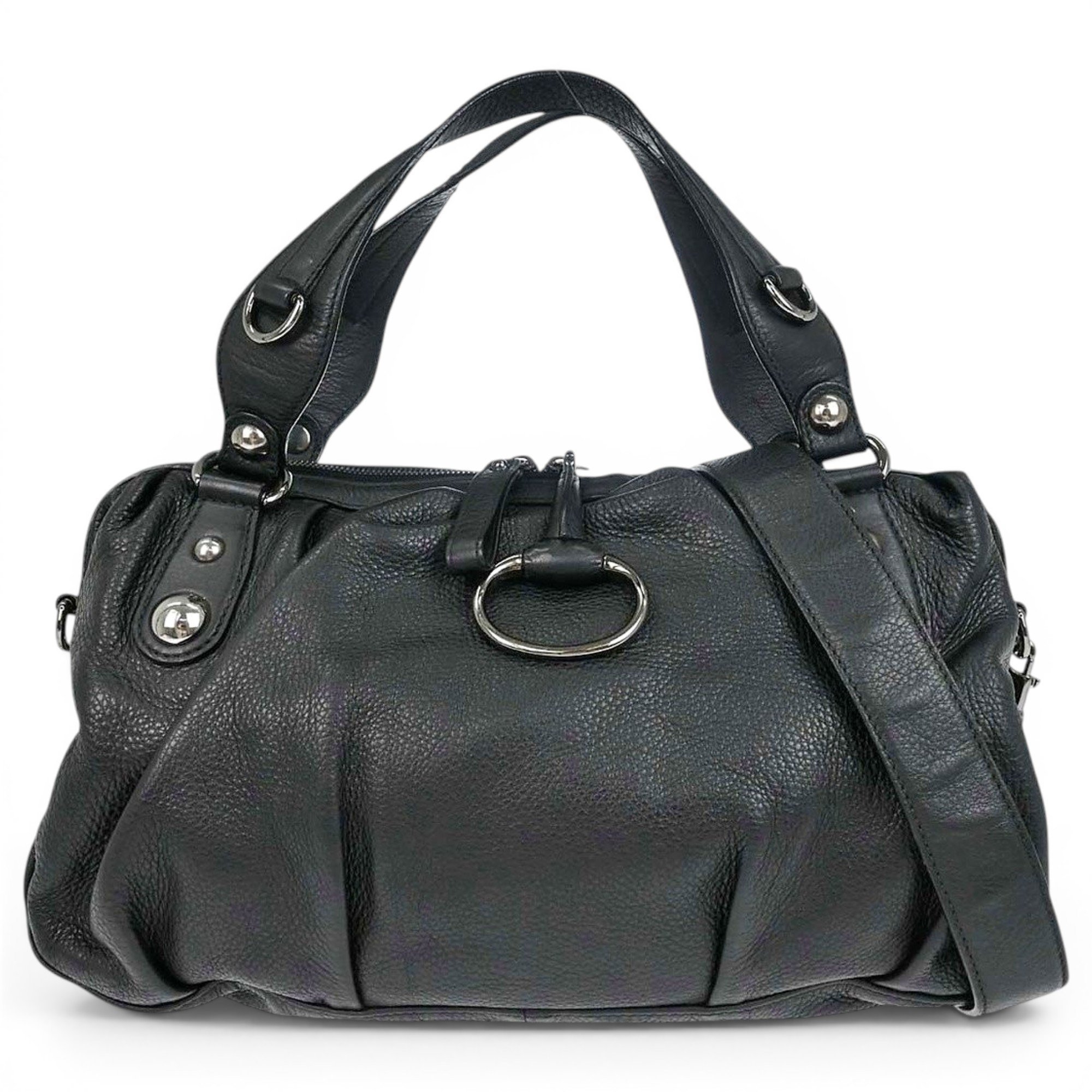 Britt leather handbag