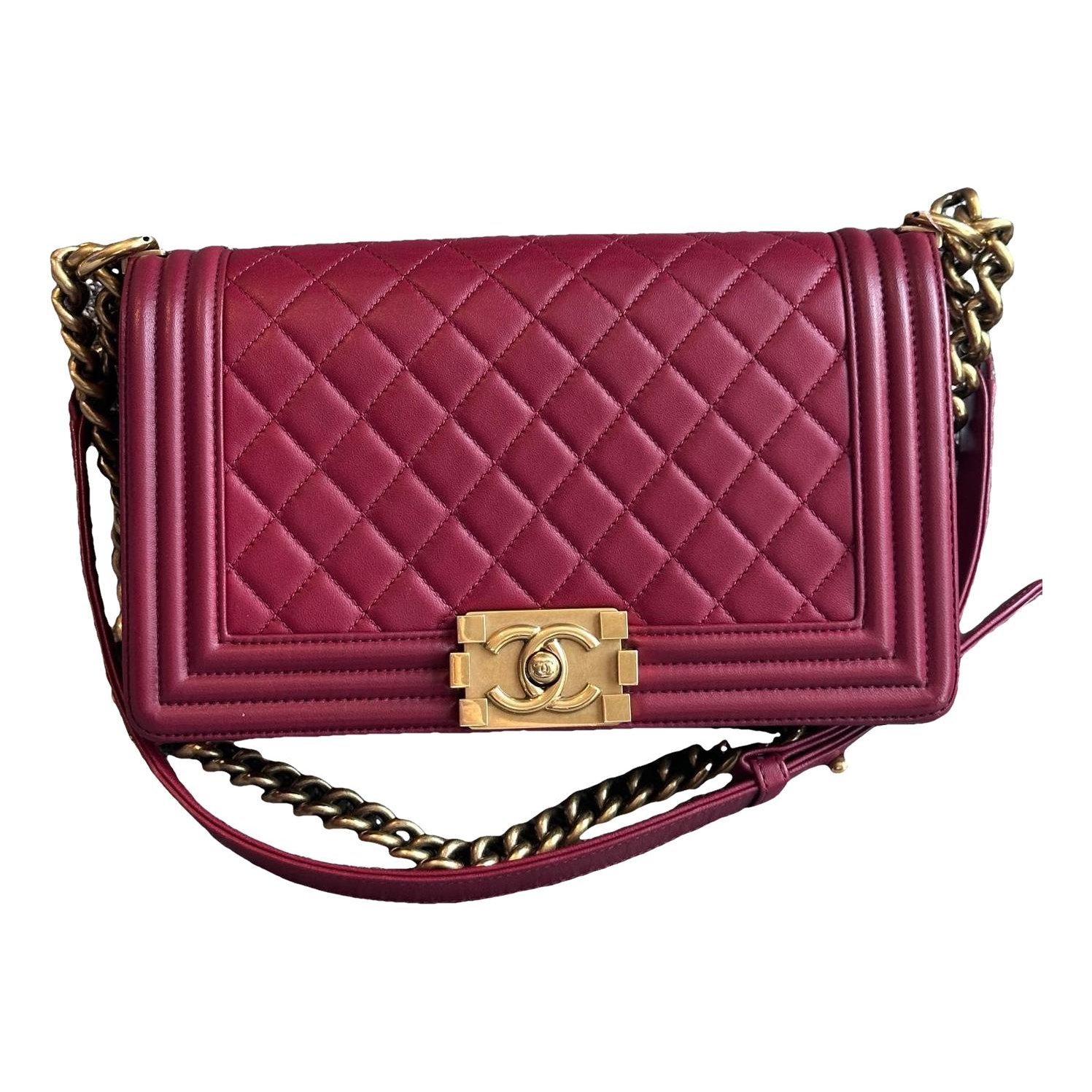 Boy leather crossbody bag