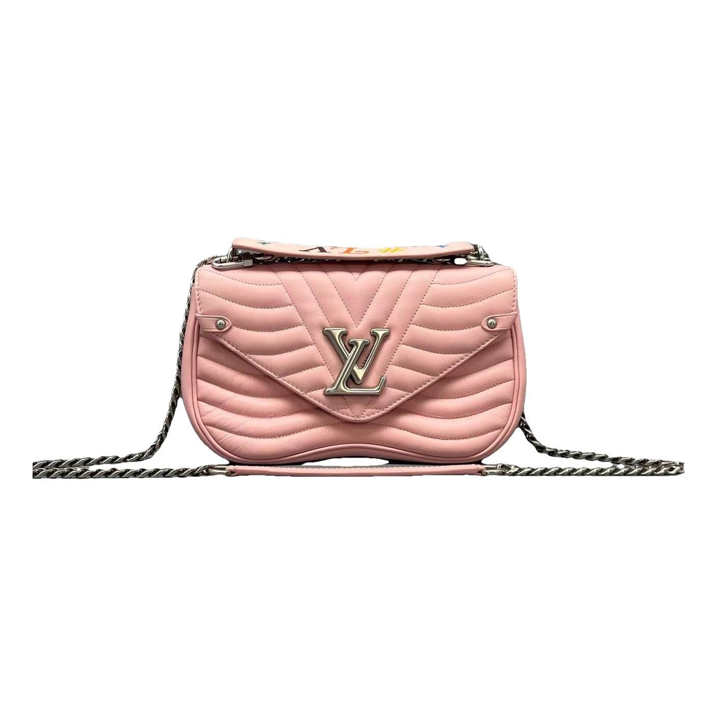 New Wave leather handbag