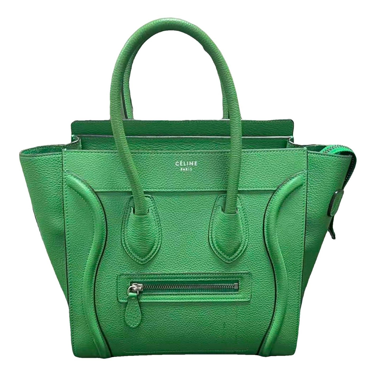 Luggage leather handbag
