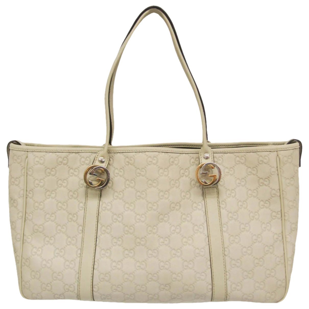 Leather tote