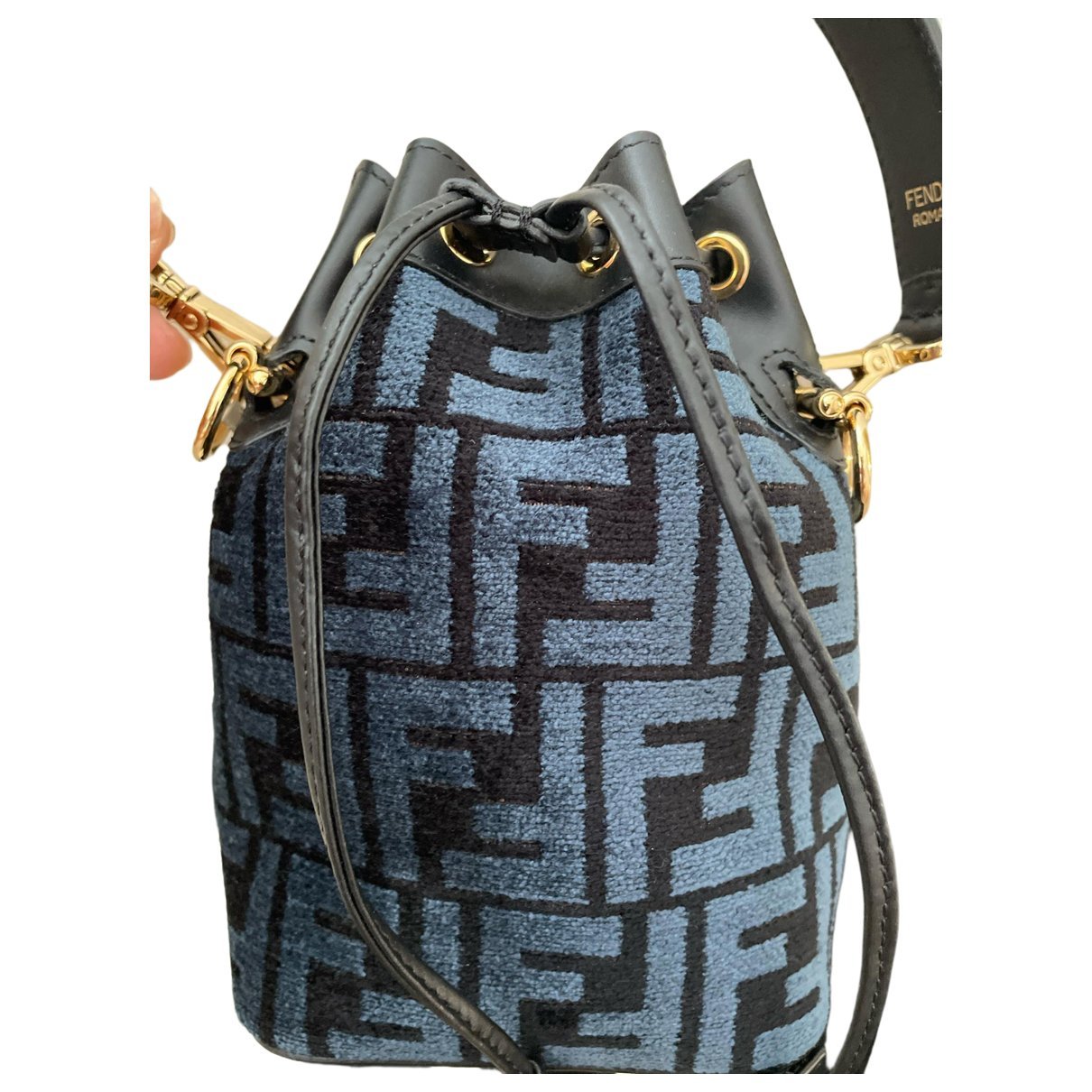 Mon Trésor leather crossbody bag