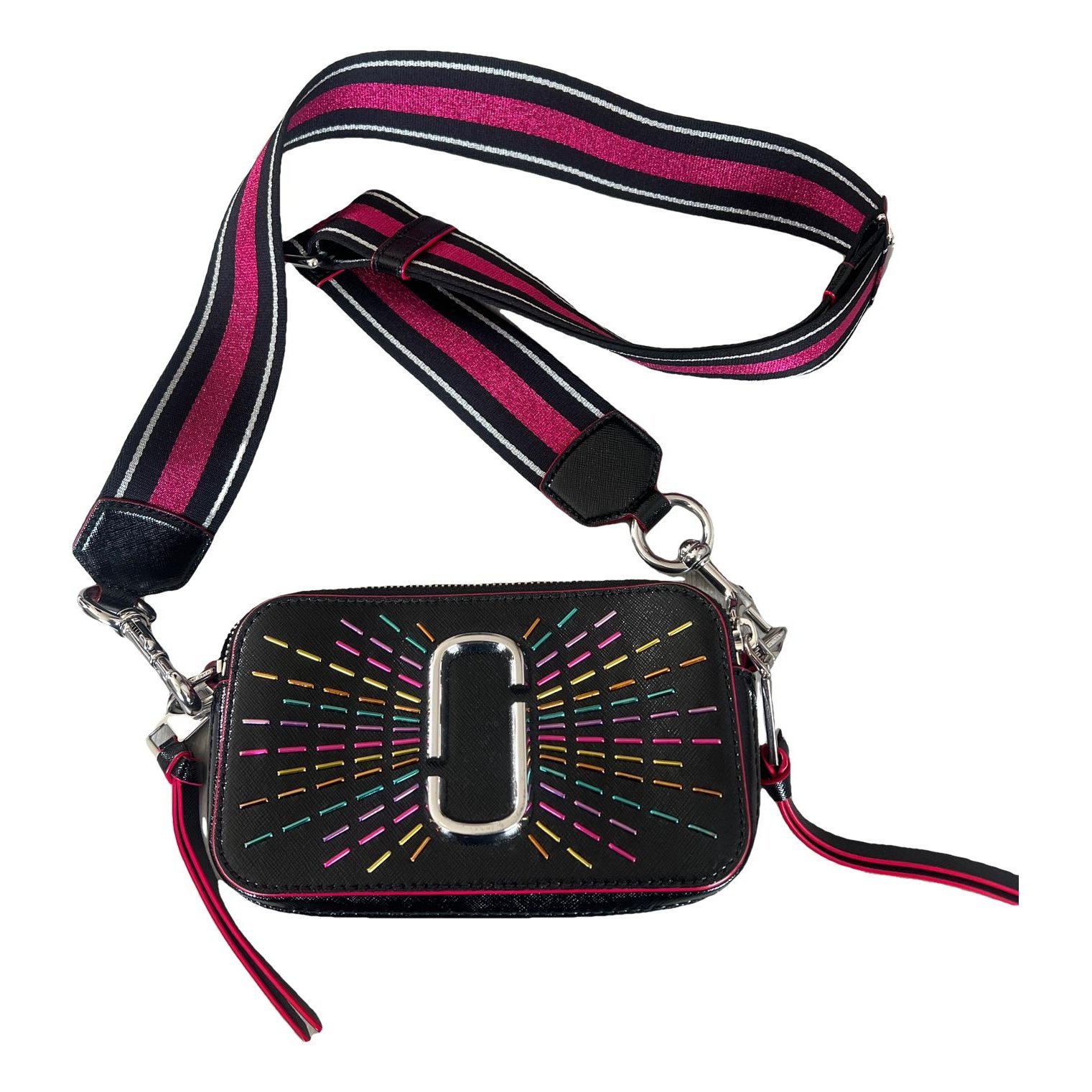 Snapshot leather crossbody bag
