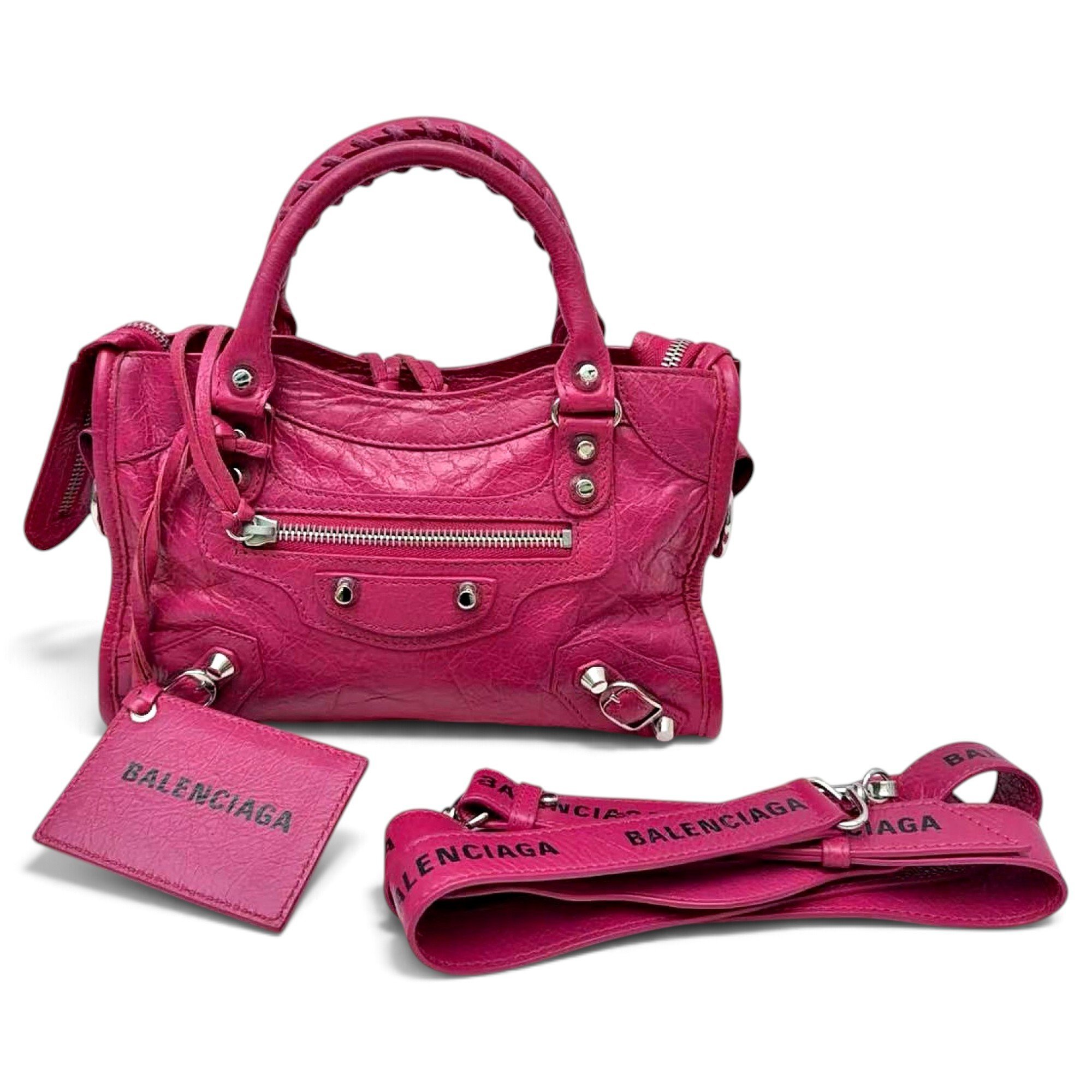 Le Cagole leather handbag