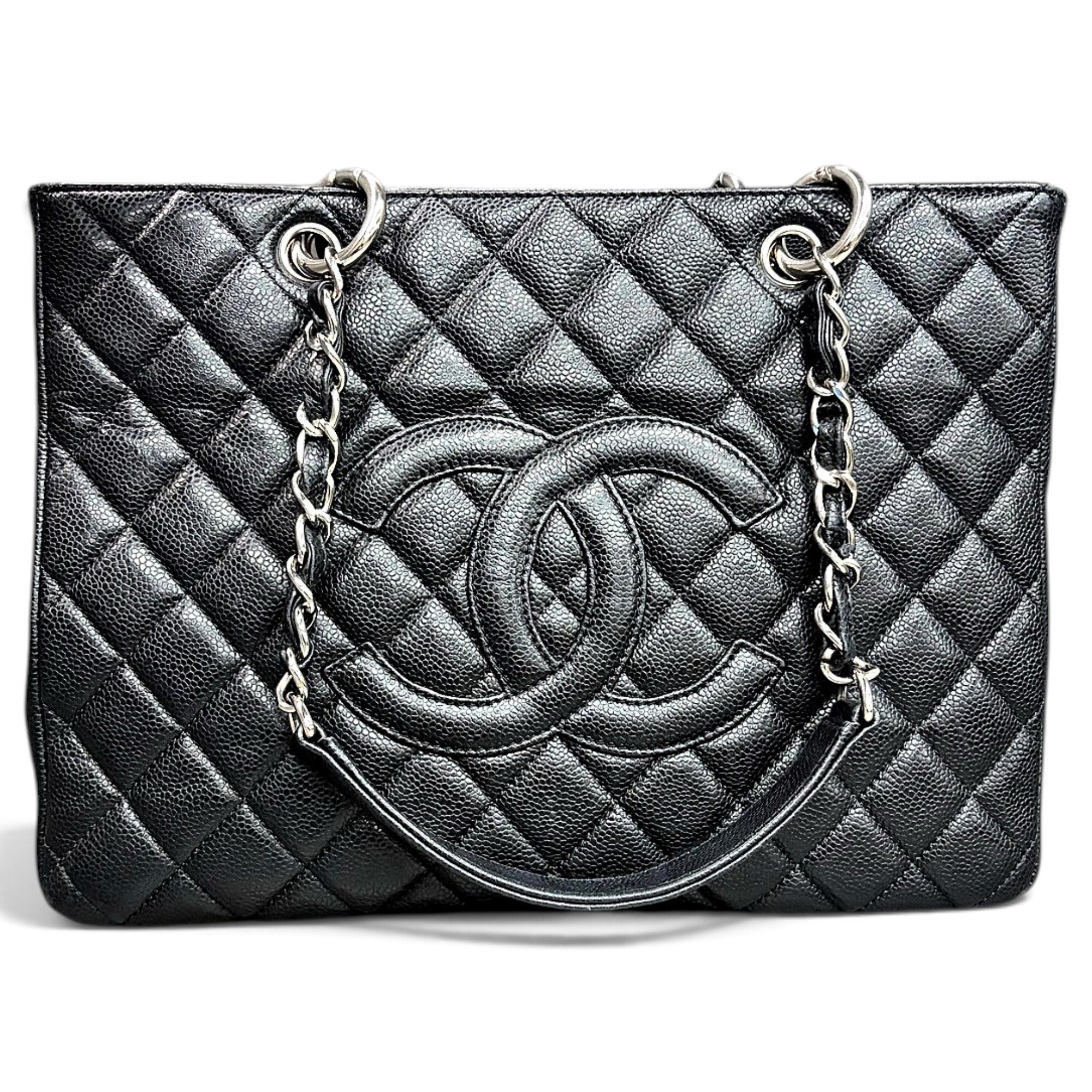 Grand shopping leather tote