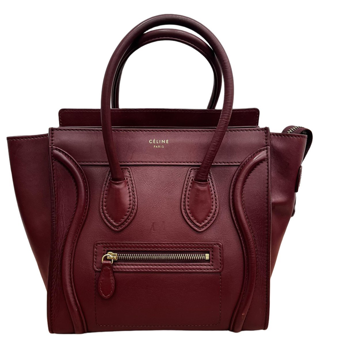 Luggage leather handbag
