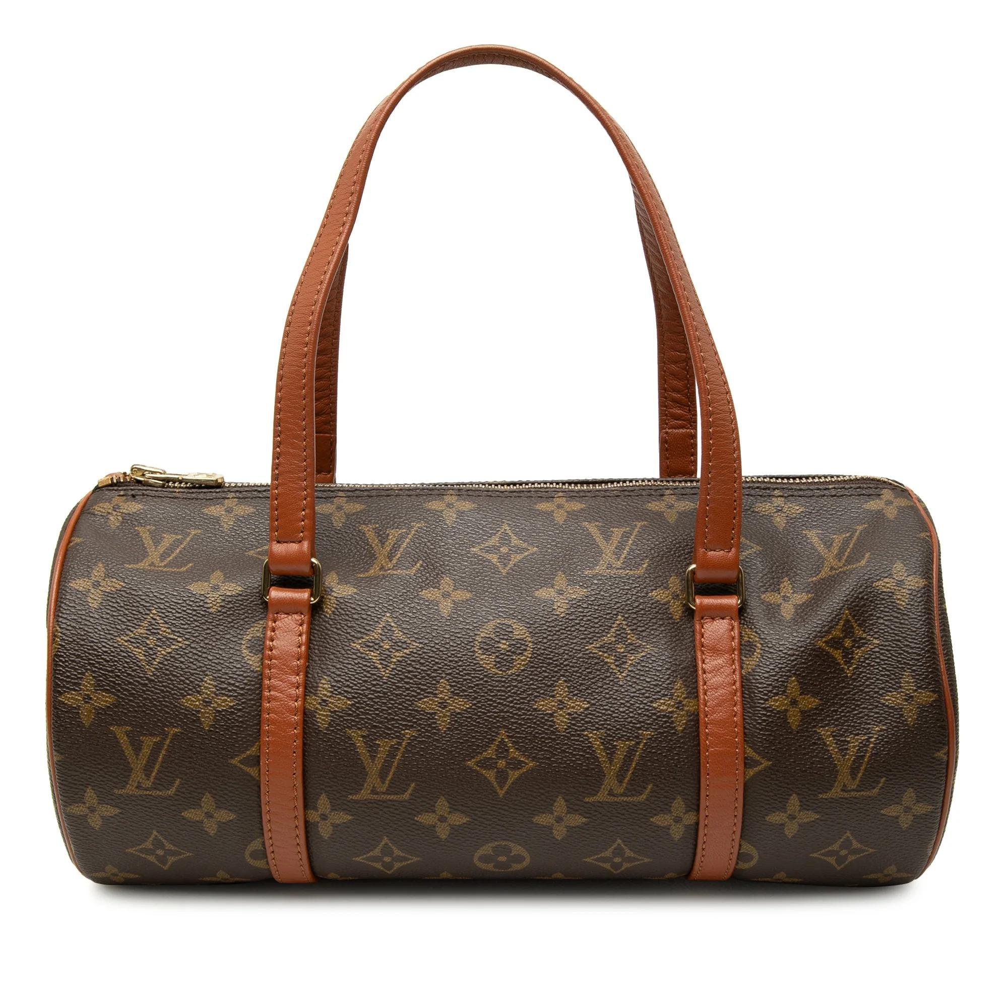 Papillon leather handbag