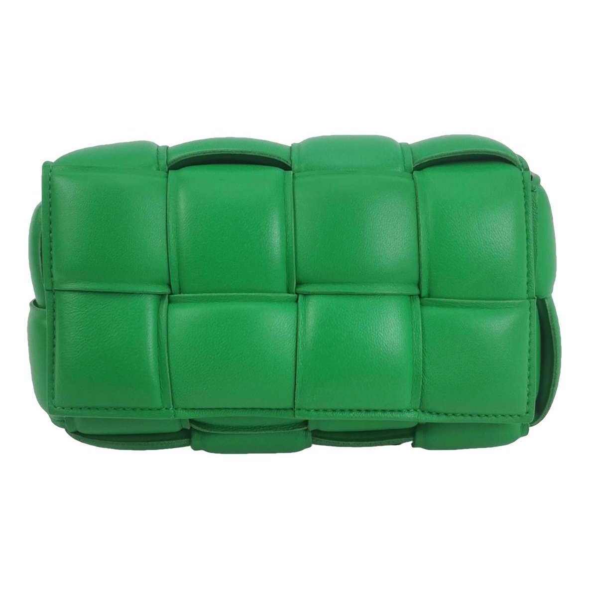 Cassette Padded leather handbag