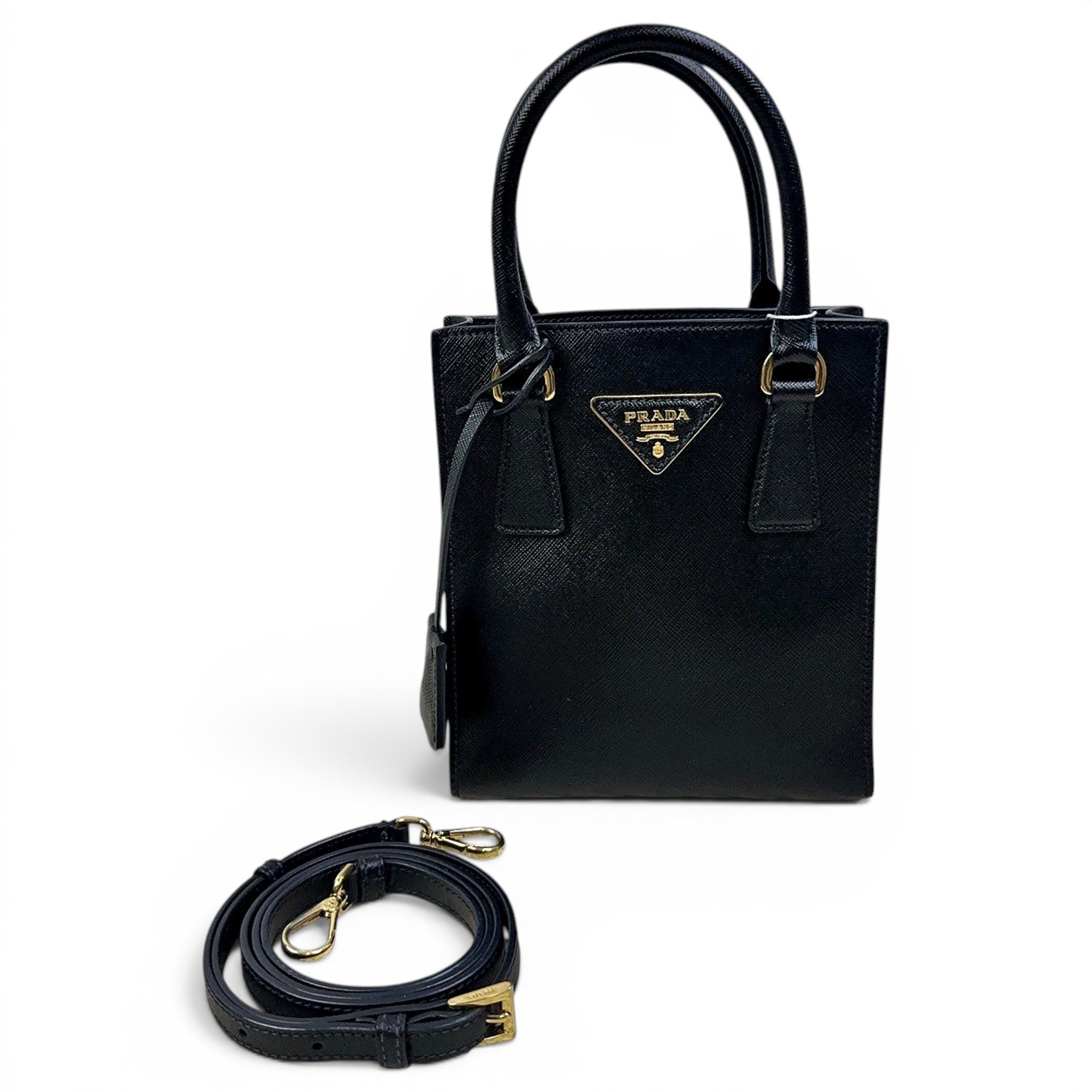 Panier leather handbag