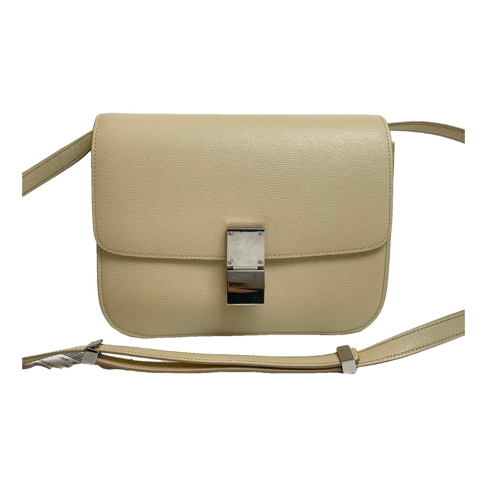 Classic leather handbag