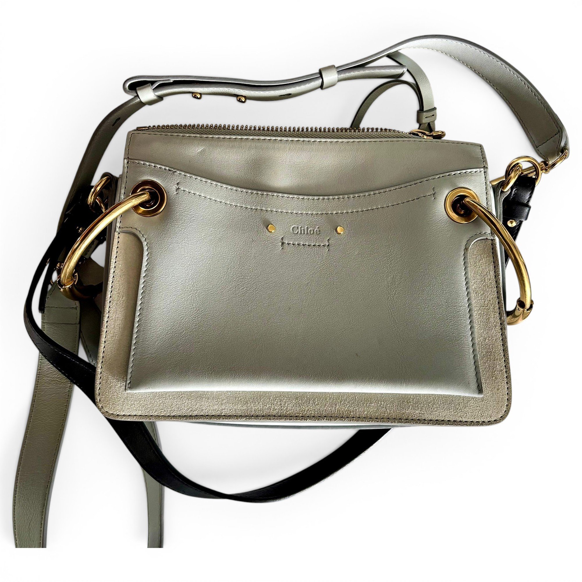 Roy leather crossbody bag