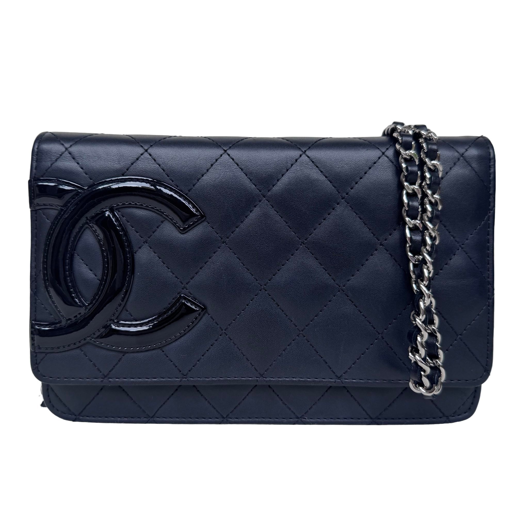 Wallet On Chain Cambon leather crossbody bag