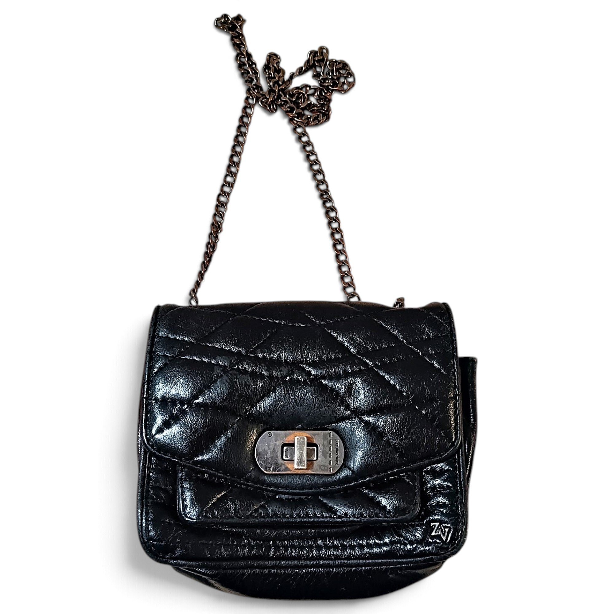 Leather crossbody bag