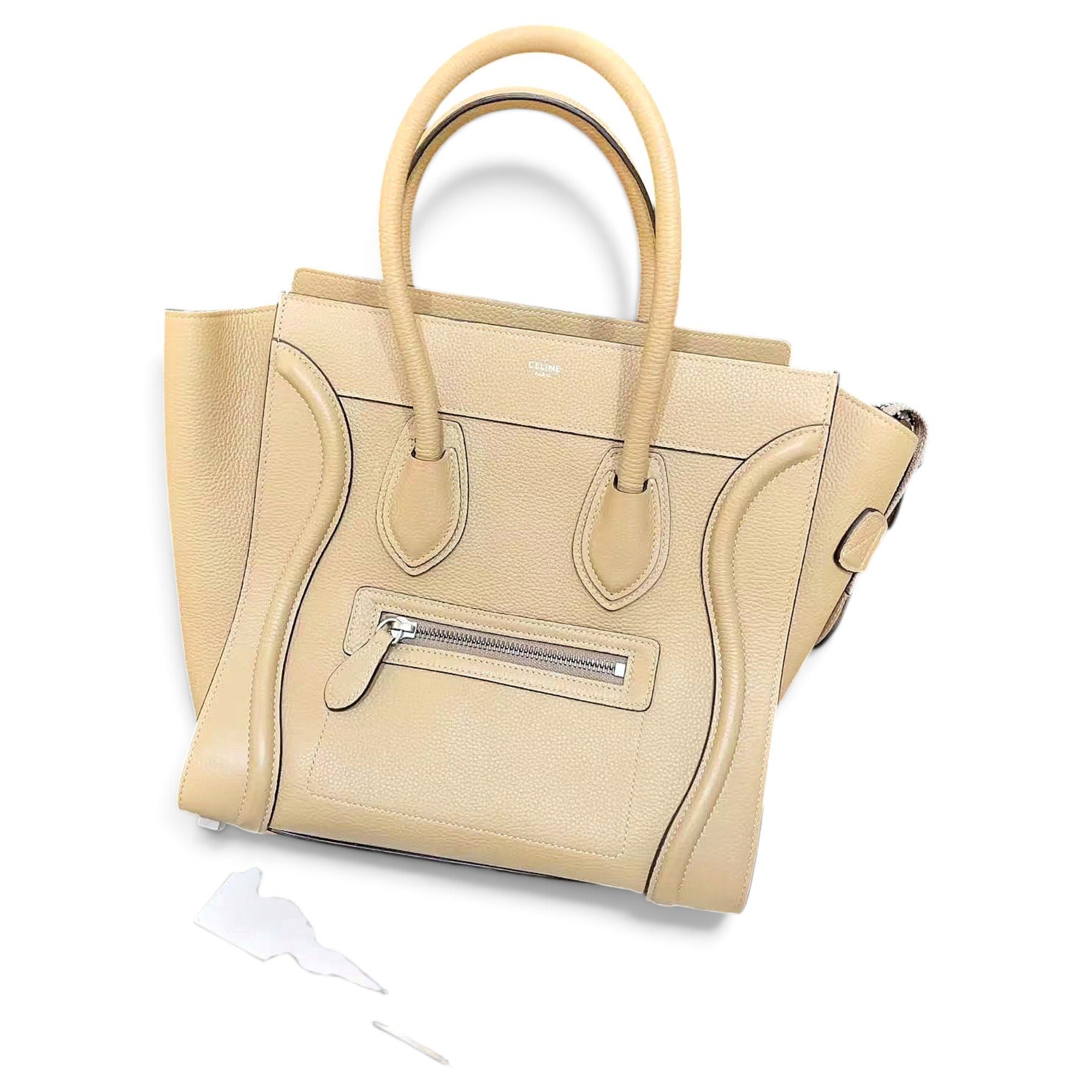 Luggage leather handbag