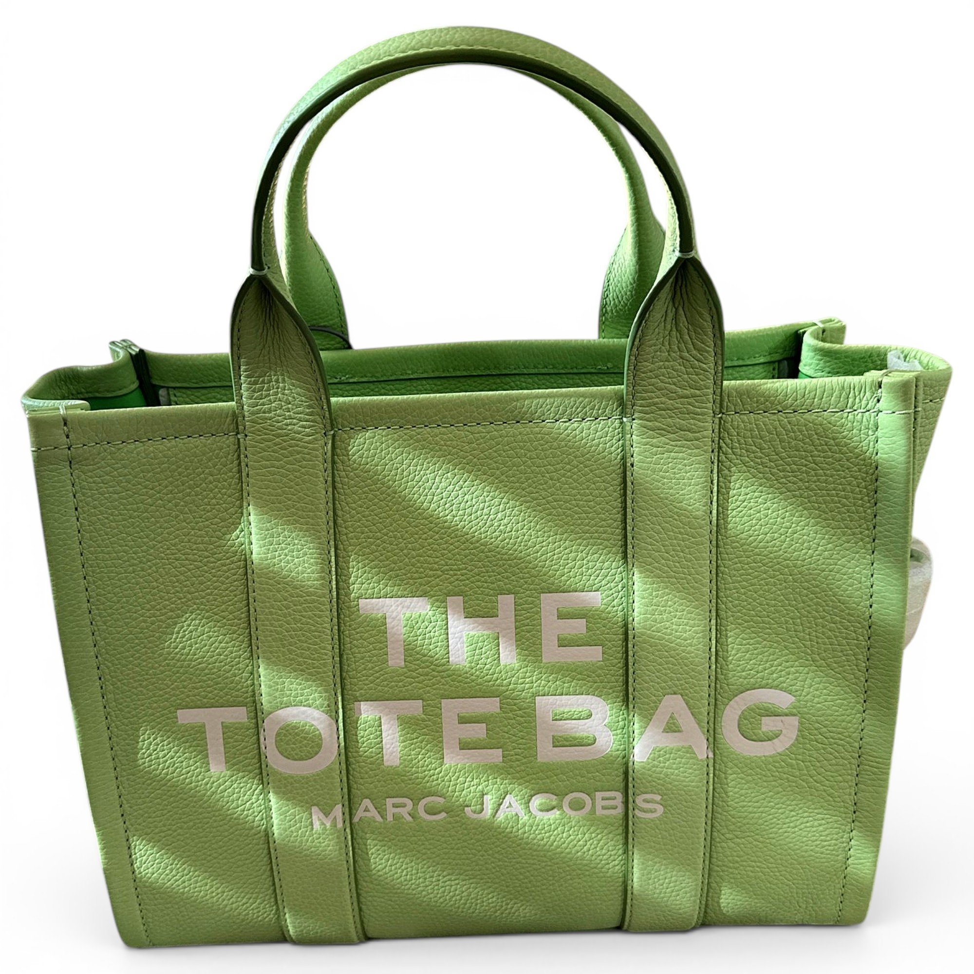 The Tag Tote leather tote