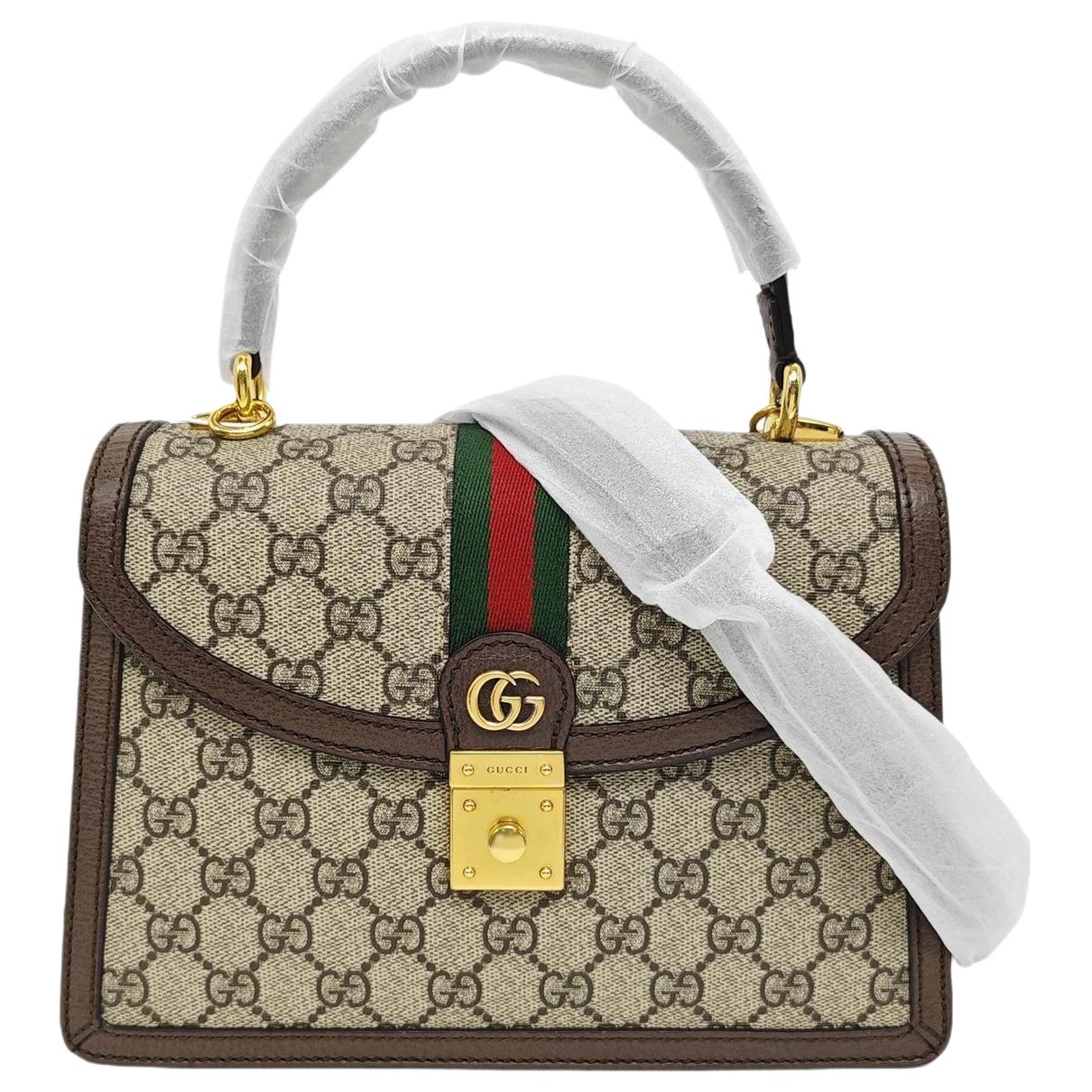Ophidia leather handbag